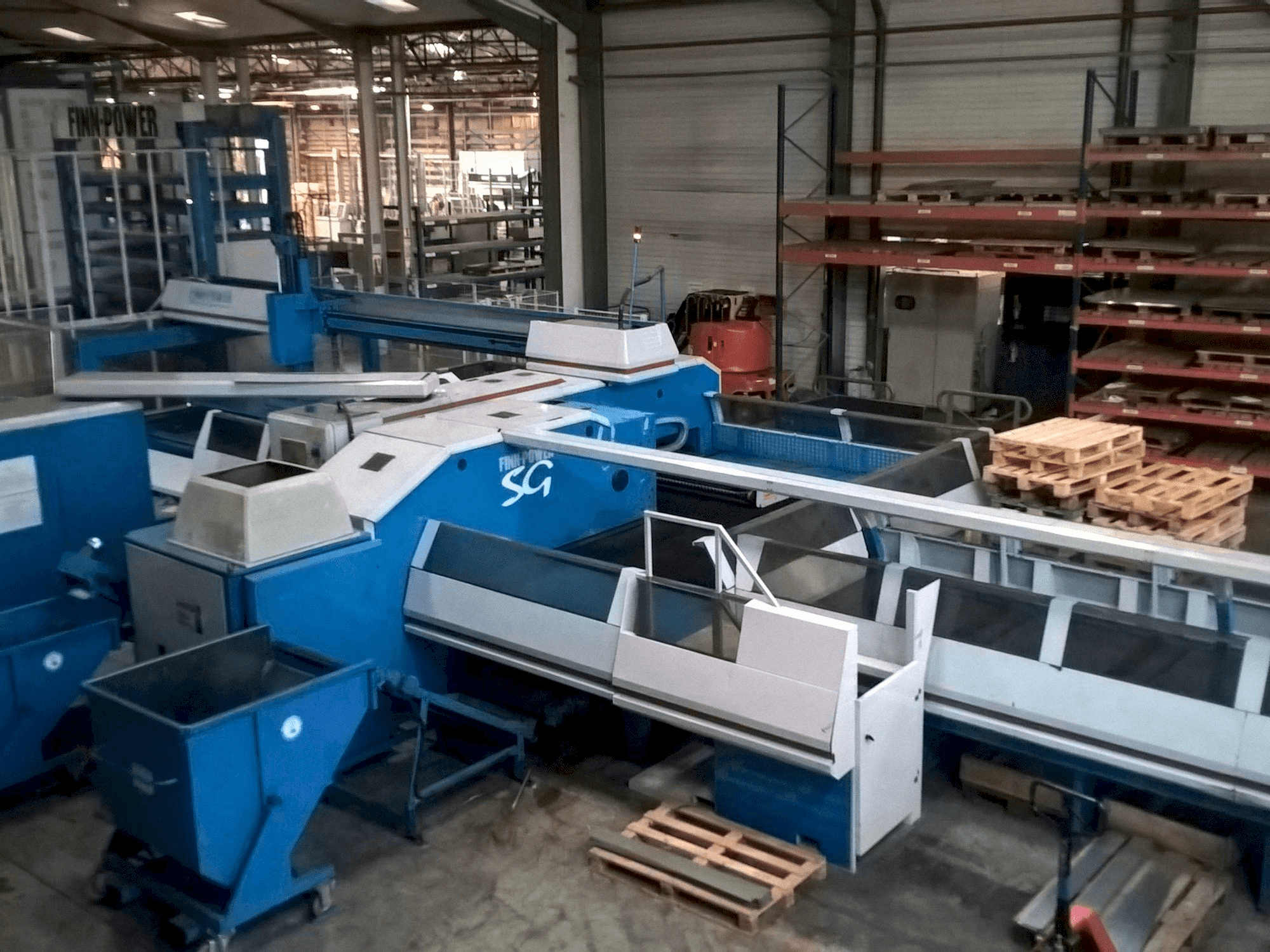 Makine Finn-Power SG6 - Önden görünüm