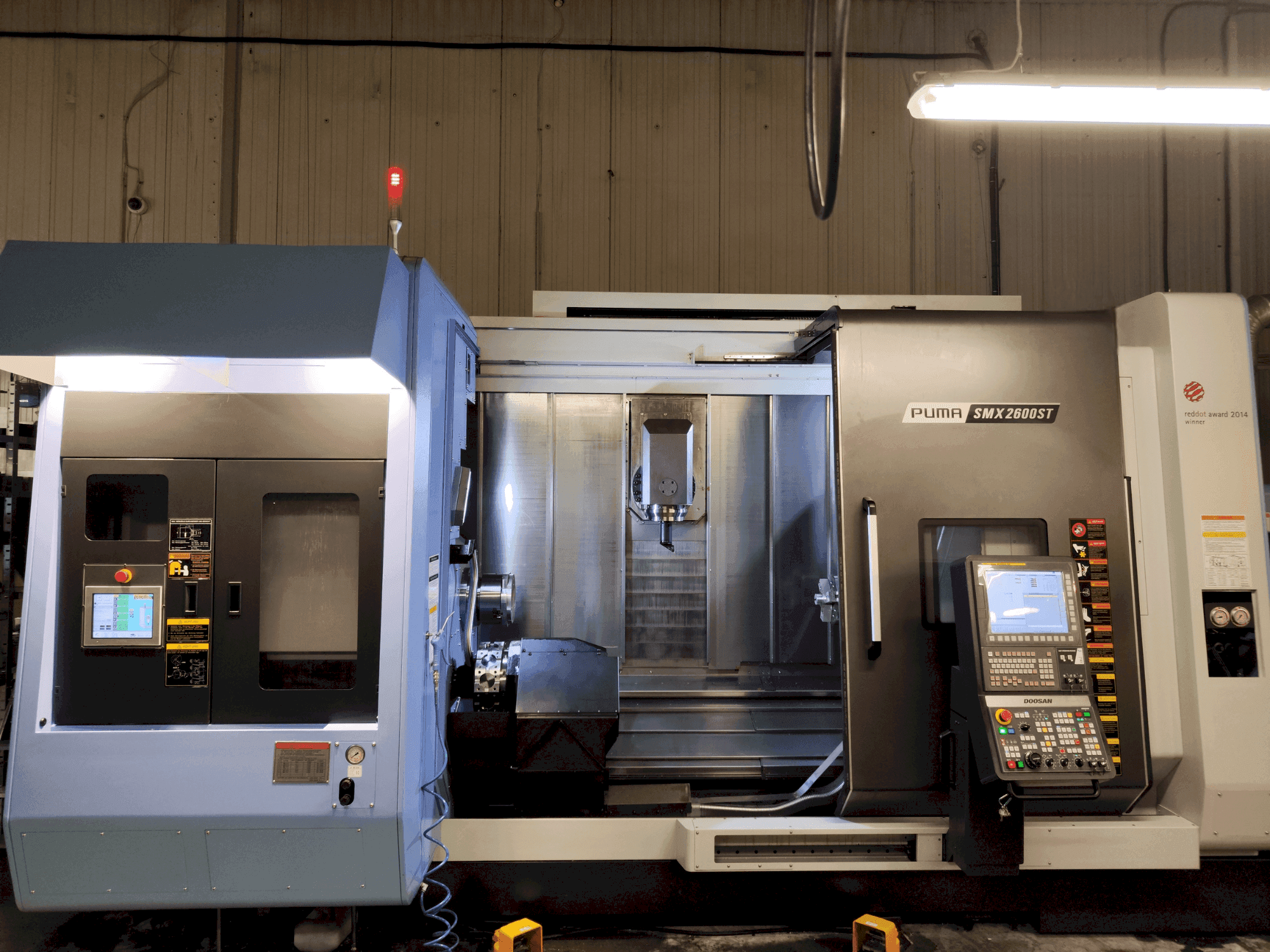 Makine DOOSAN Puma SMX 2600 ST - Önden görünüm