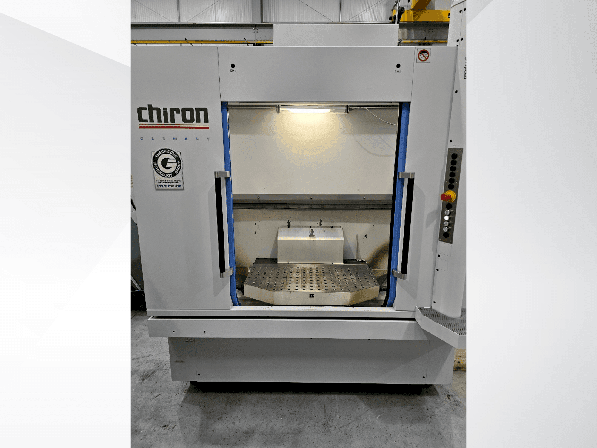 Makine CHIRON DZ15W MAGNUM HS - Önden görünüm