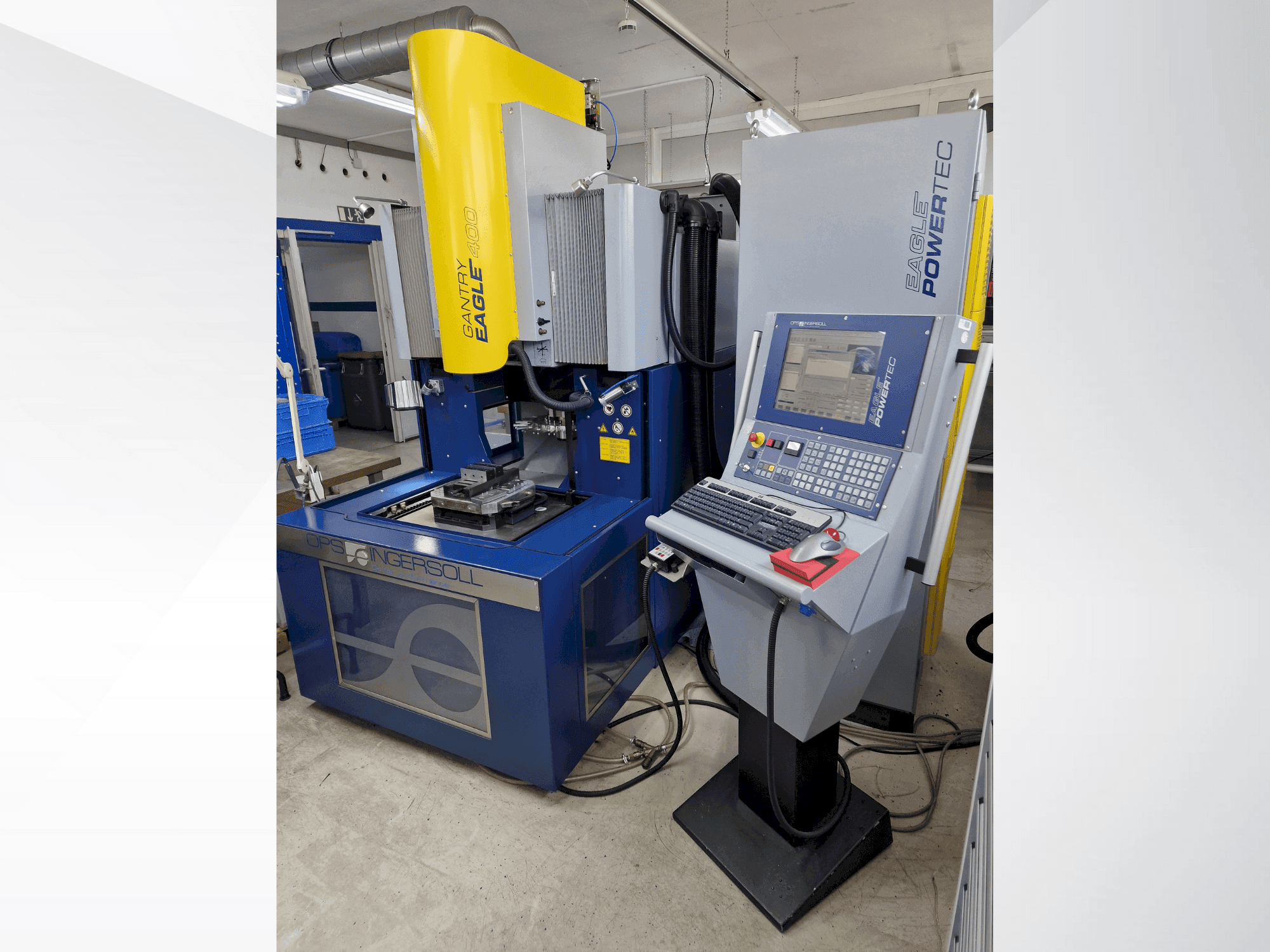 Makine OPS INGERSOLL Eagle 400 - Önden görünüm