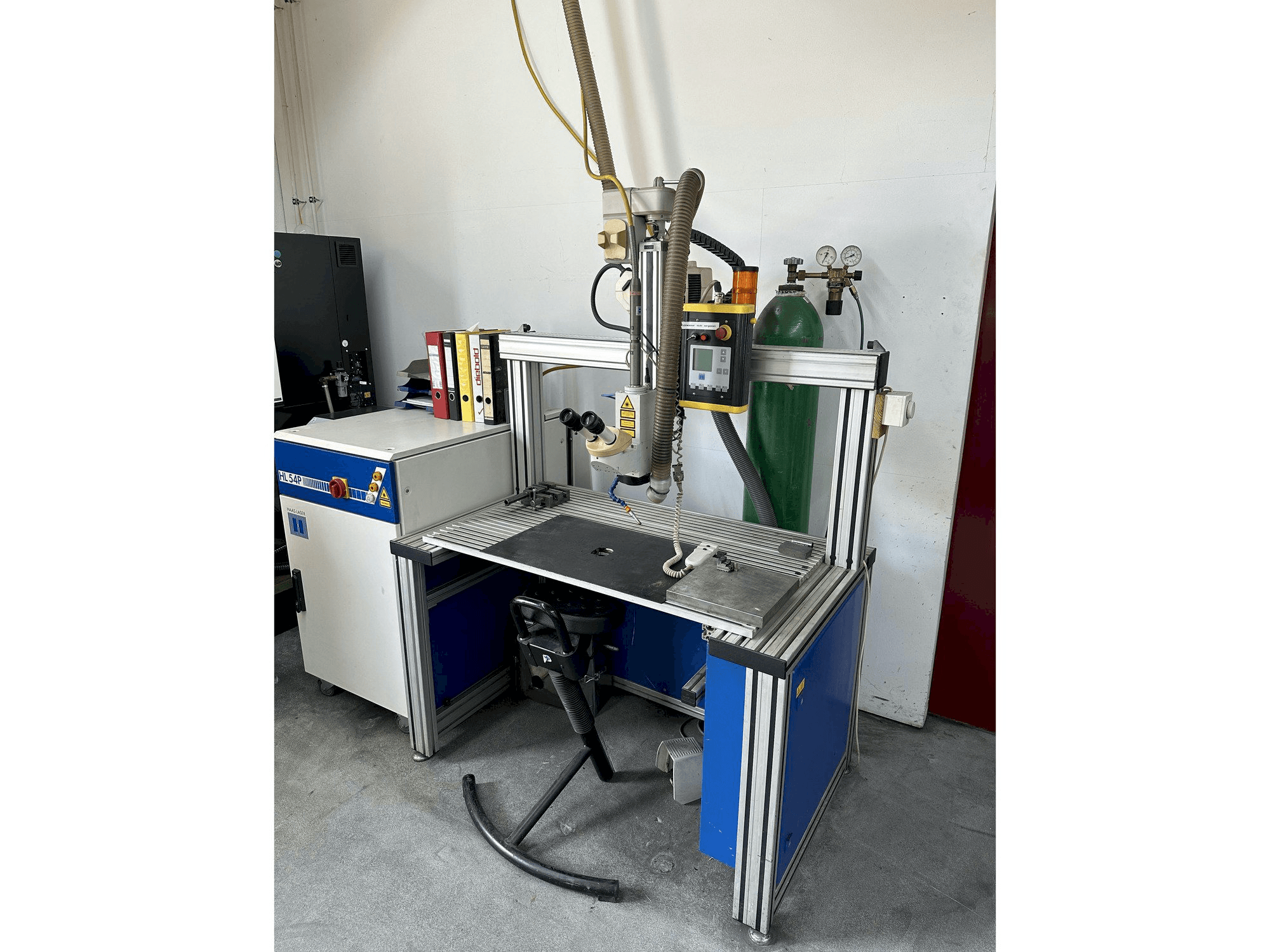 Makine Haas-Laser HL 54P - Önden görünüm