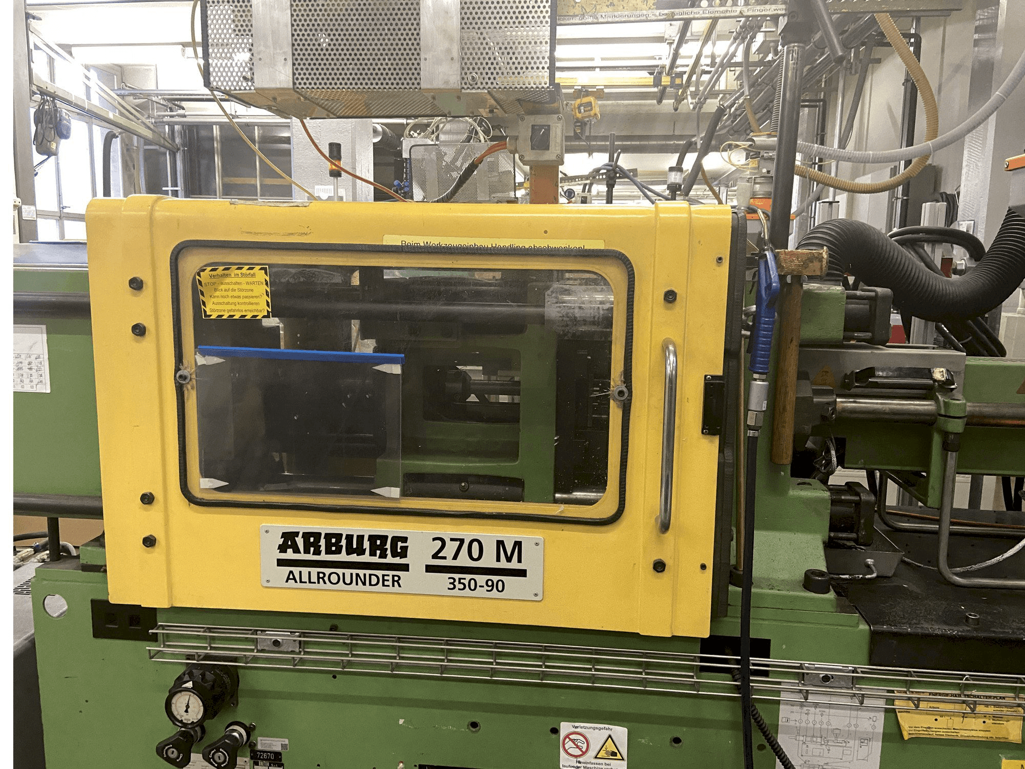 Makine Arburg ALLROUNDER 270 M 350 - 90 - Önden görünüm