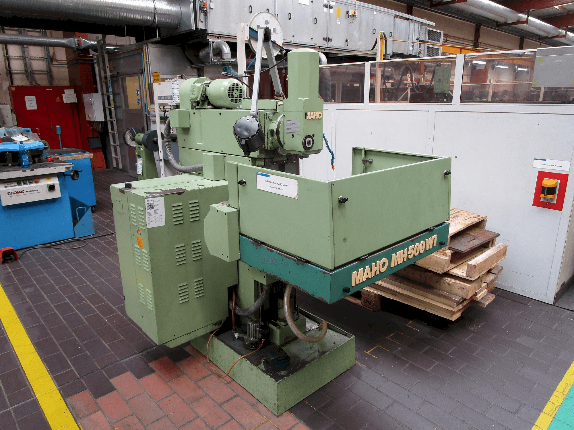 Makine Maho MH 500 W1 - Önden görünüm