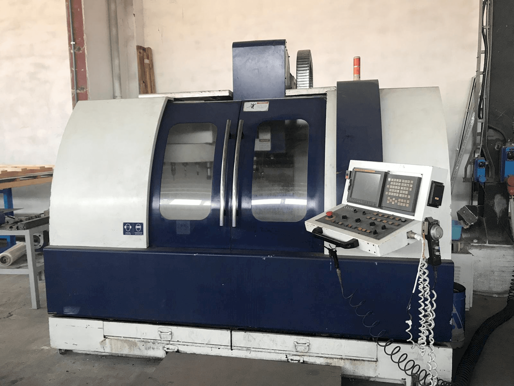 Makine Euma Spinner CAMS 200 - Önden görünüm