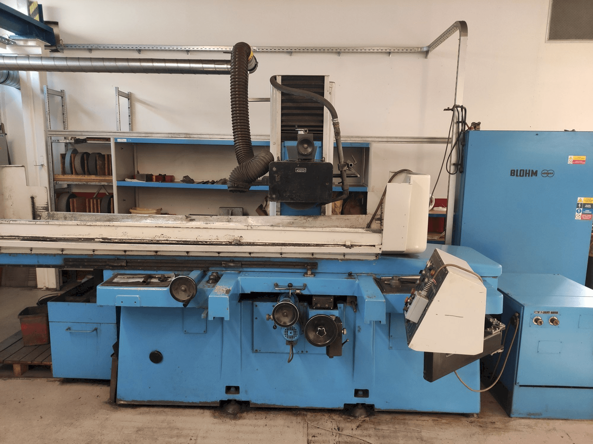 Makine BLOHM HFS 512 - Önden görünüm