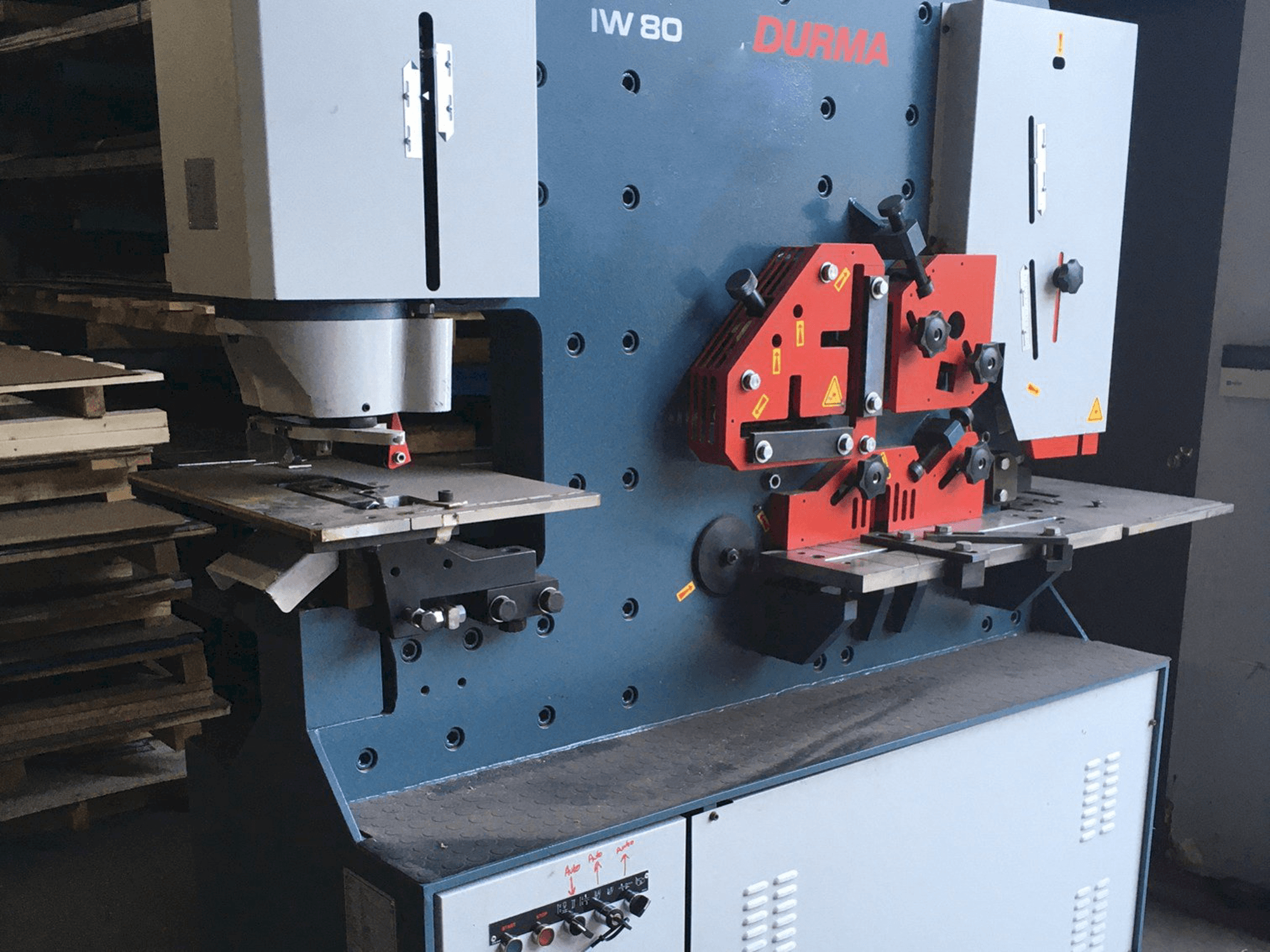Makine Durma IW 80/150 - Önden görünüm
