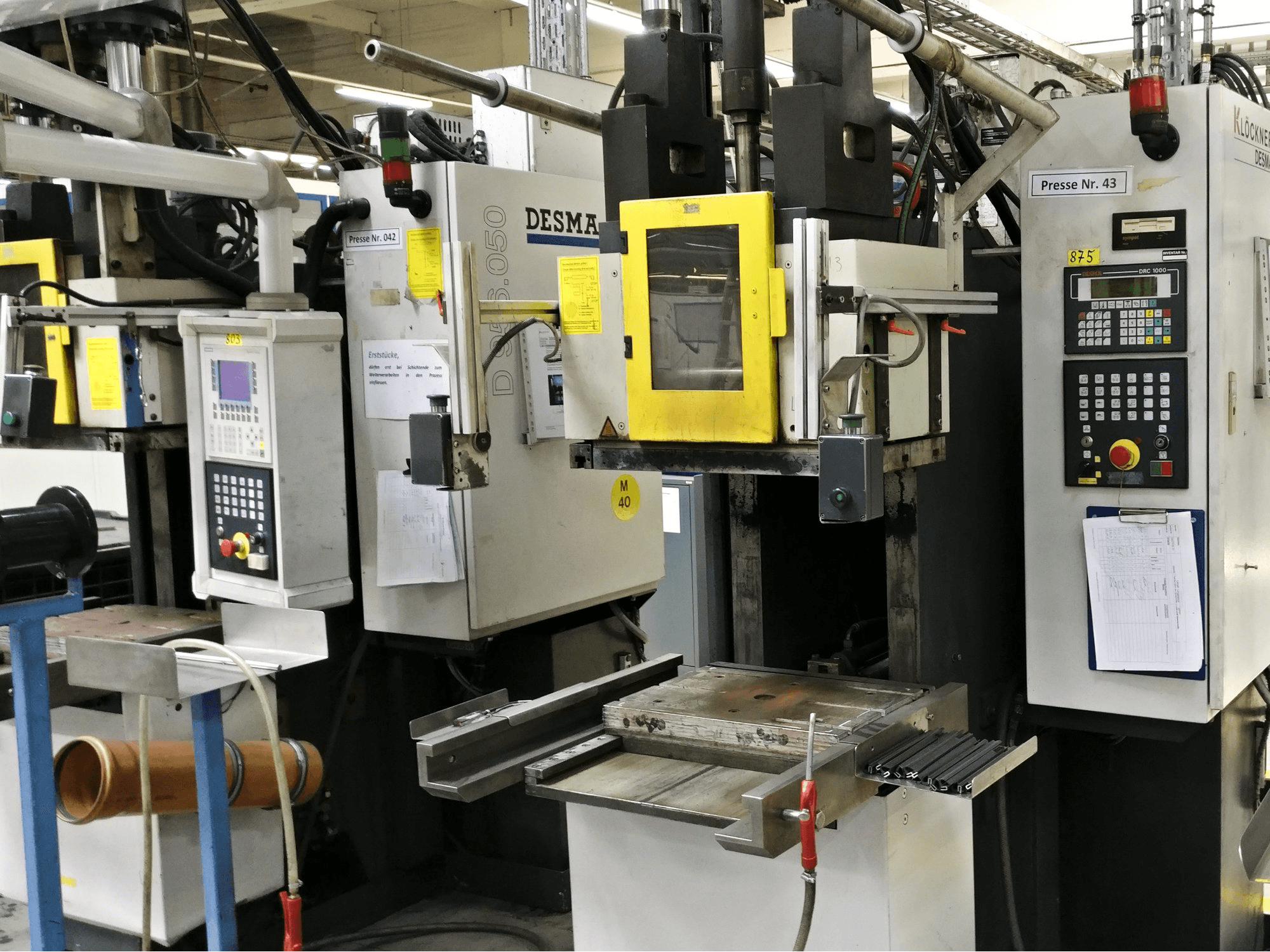 Makine Kloeckner Desma - Sağdan görünüm 956.050