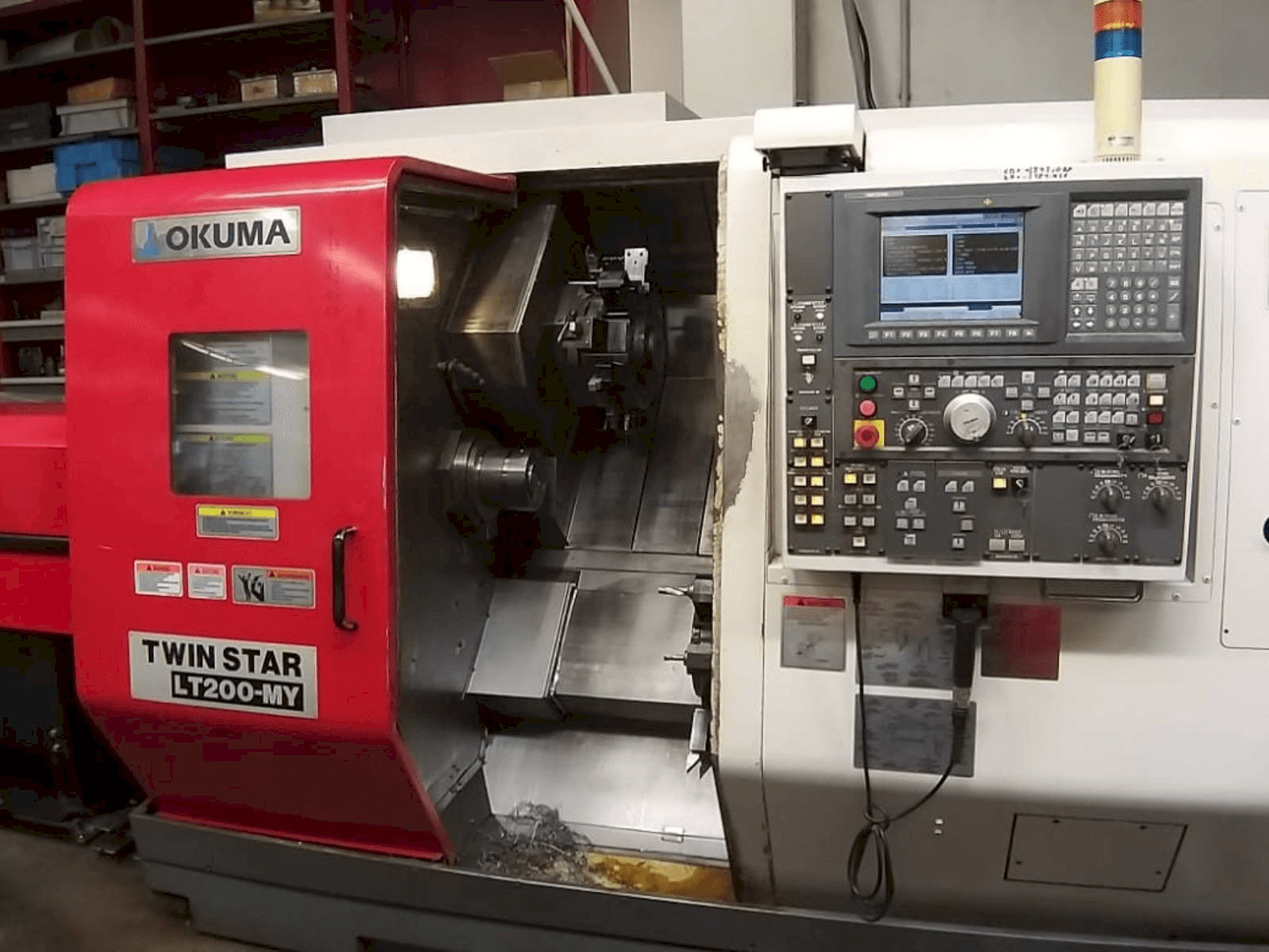 Makine Okuma Twin Star LT200-MY - Önden görünüm