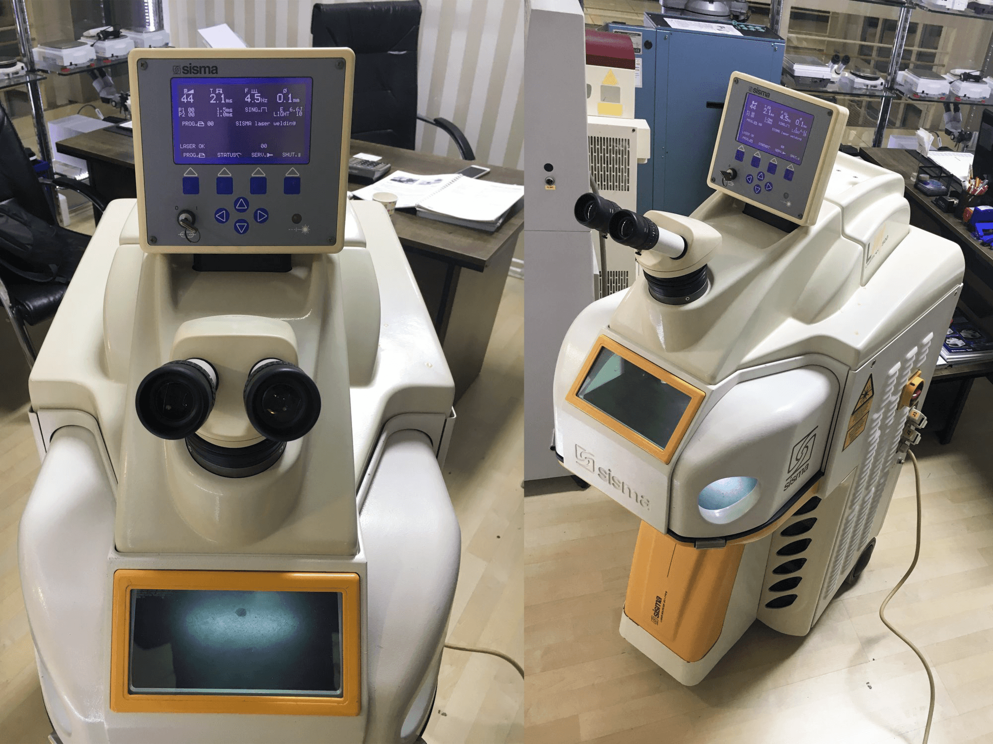 Makine Sisma - Önden görünüm LM 500