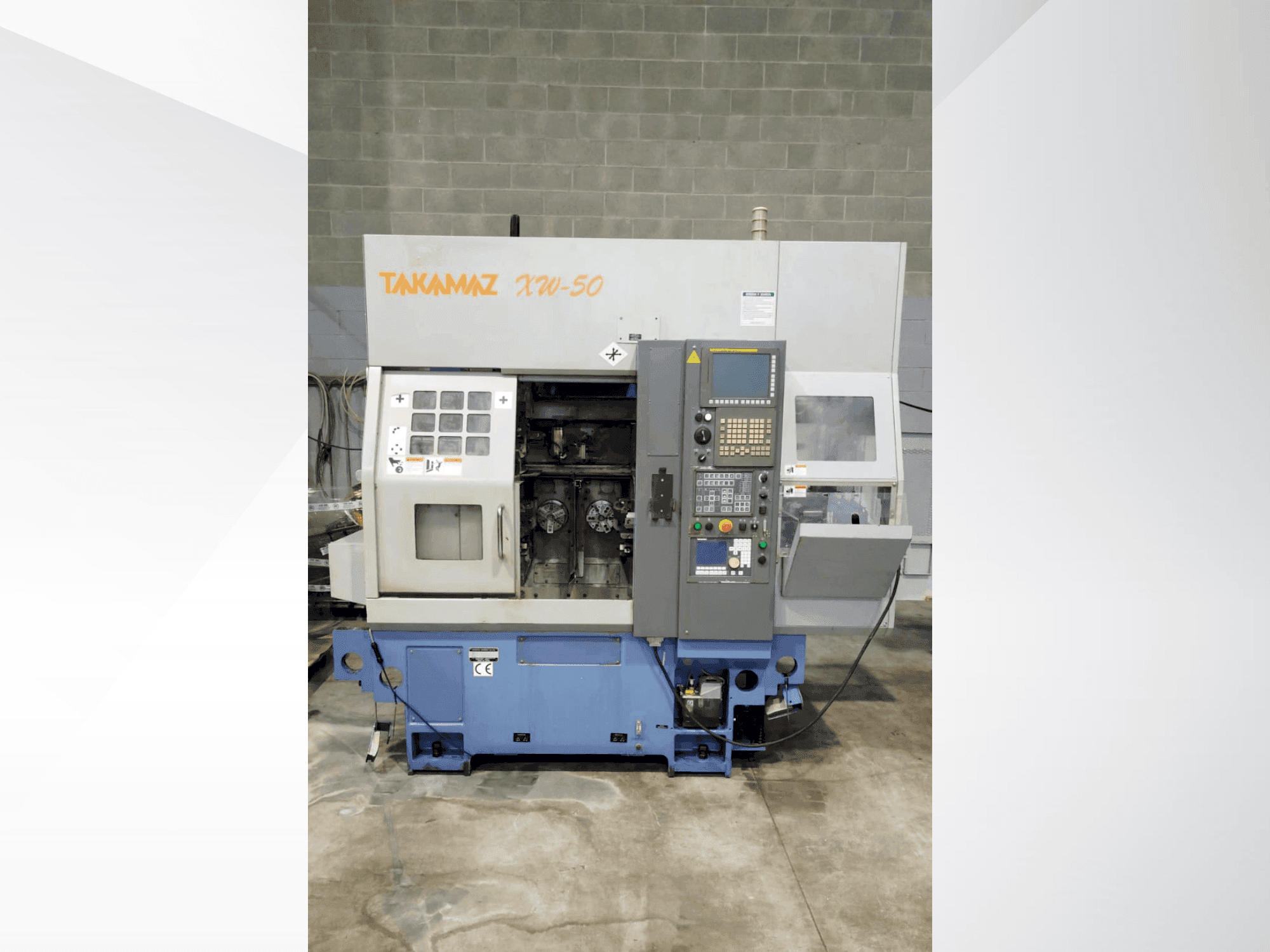 Makine Takamaz NW 50 - Önden görünüm