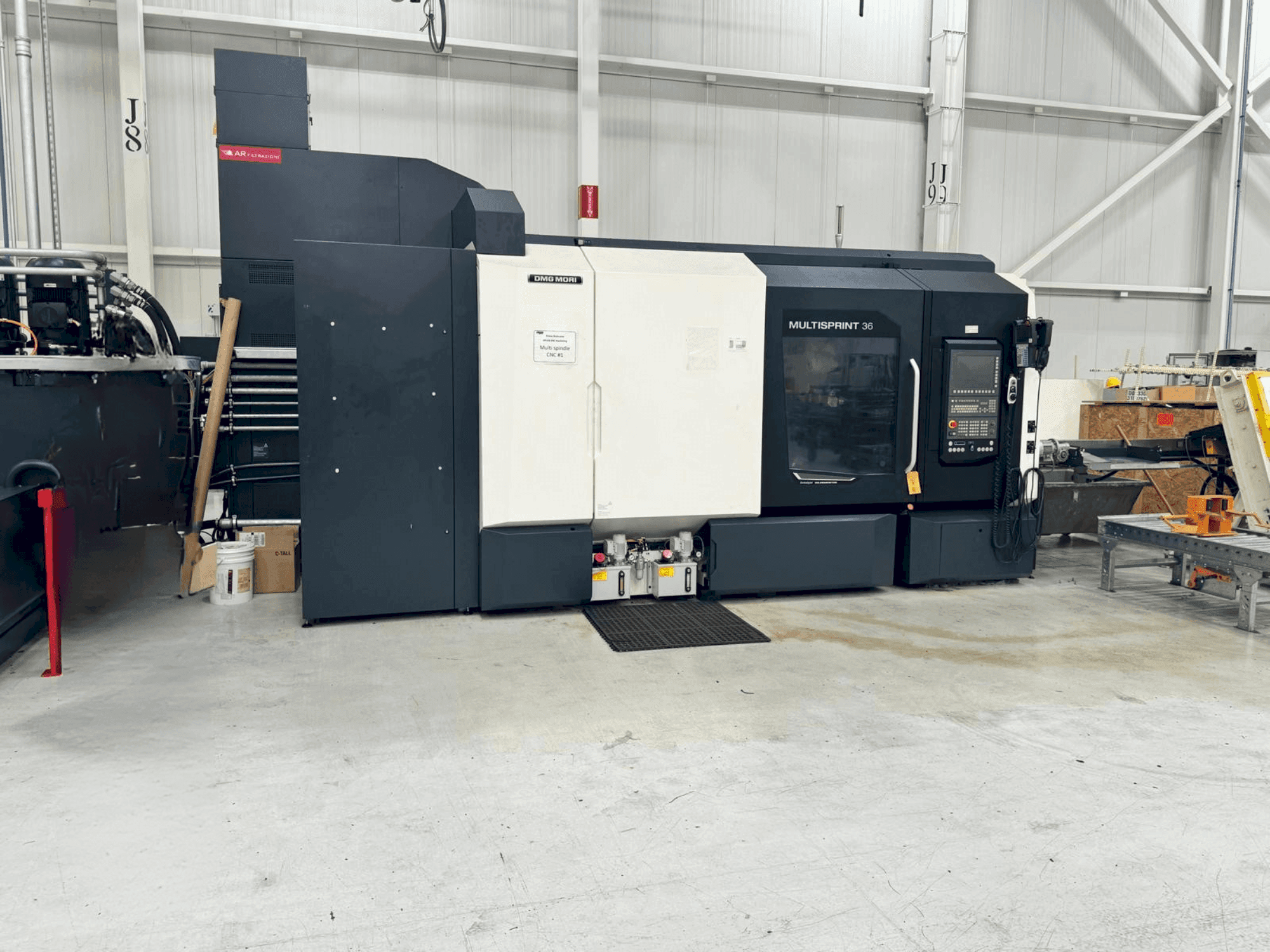 Makine DMG MORI Multisprint 36 - Önden görünüm