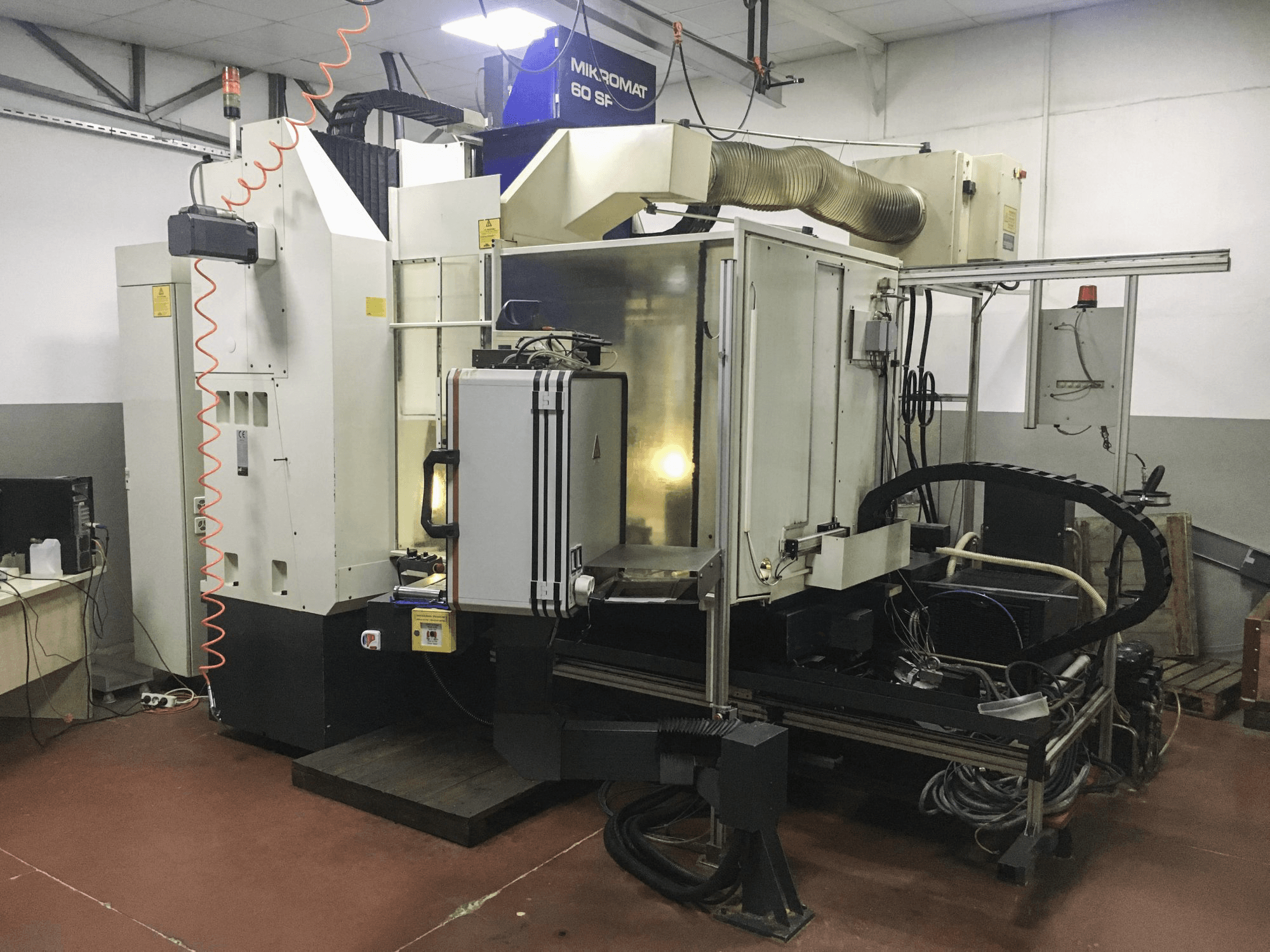 Makine MIKROMAT - Sağdan görünüm 60SF