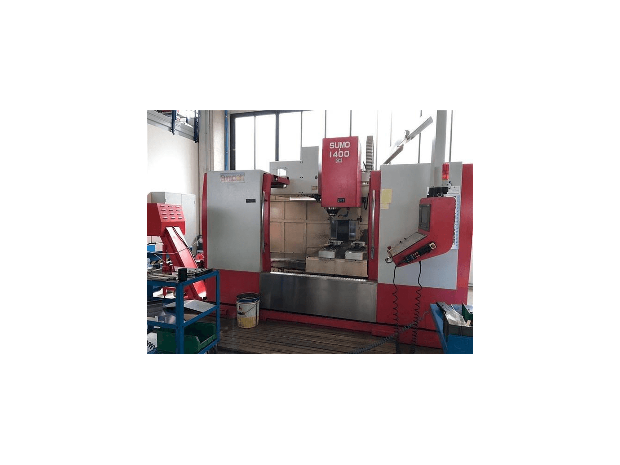 Makine Eumach SUMO 1400 - Önden görünüm