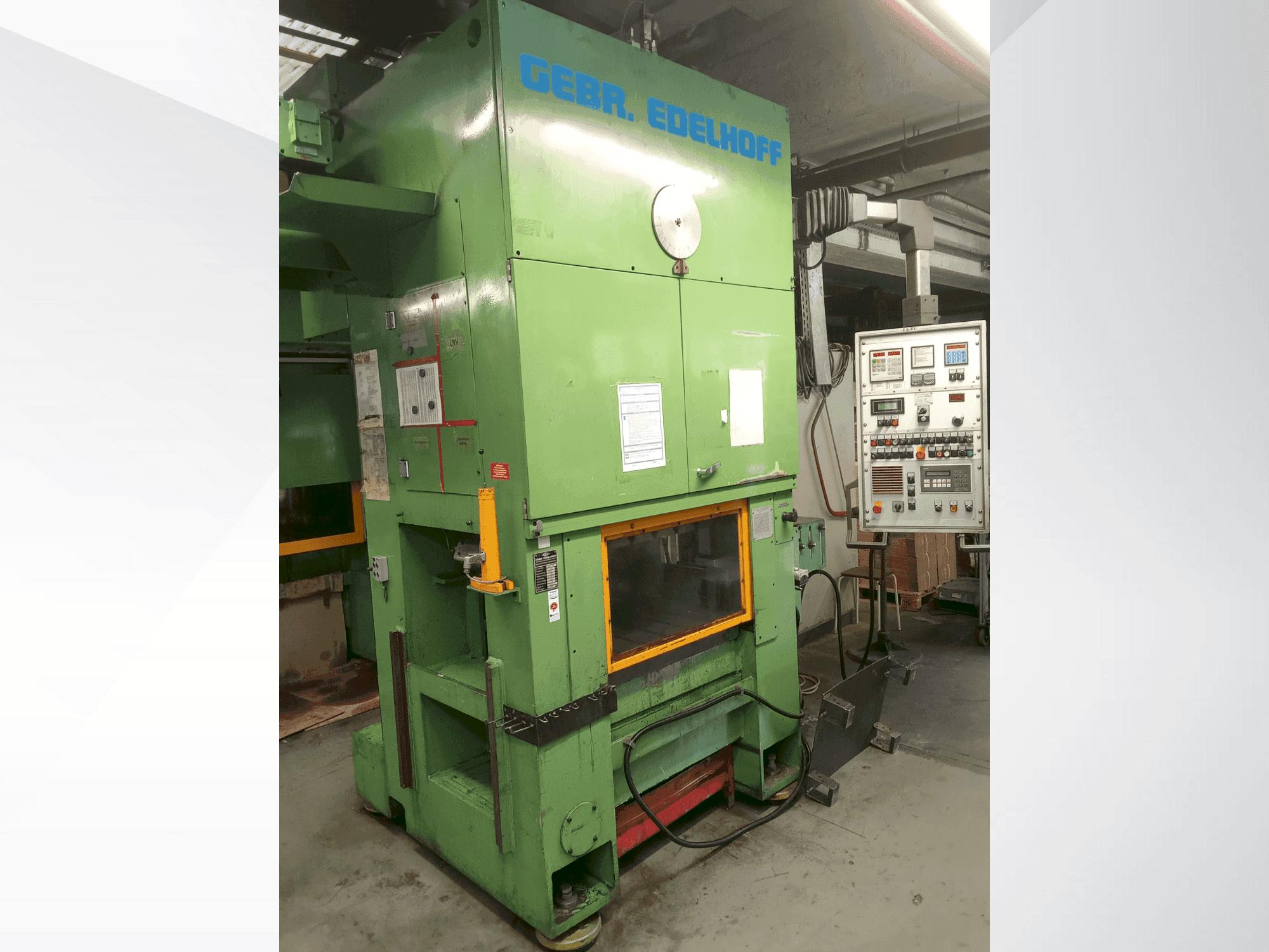 Makine EDELHOFF DARR 1/80 - Önden görünüm