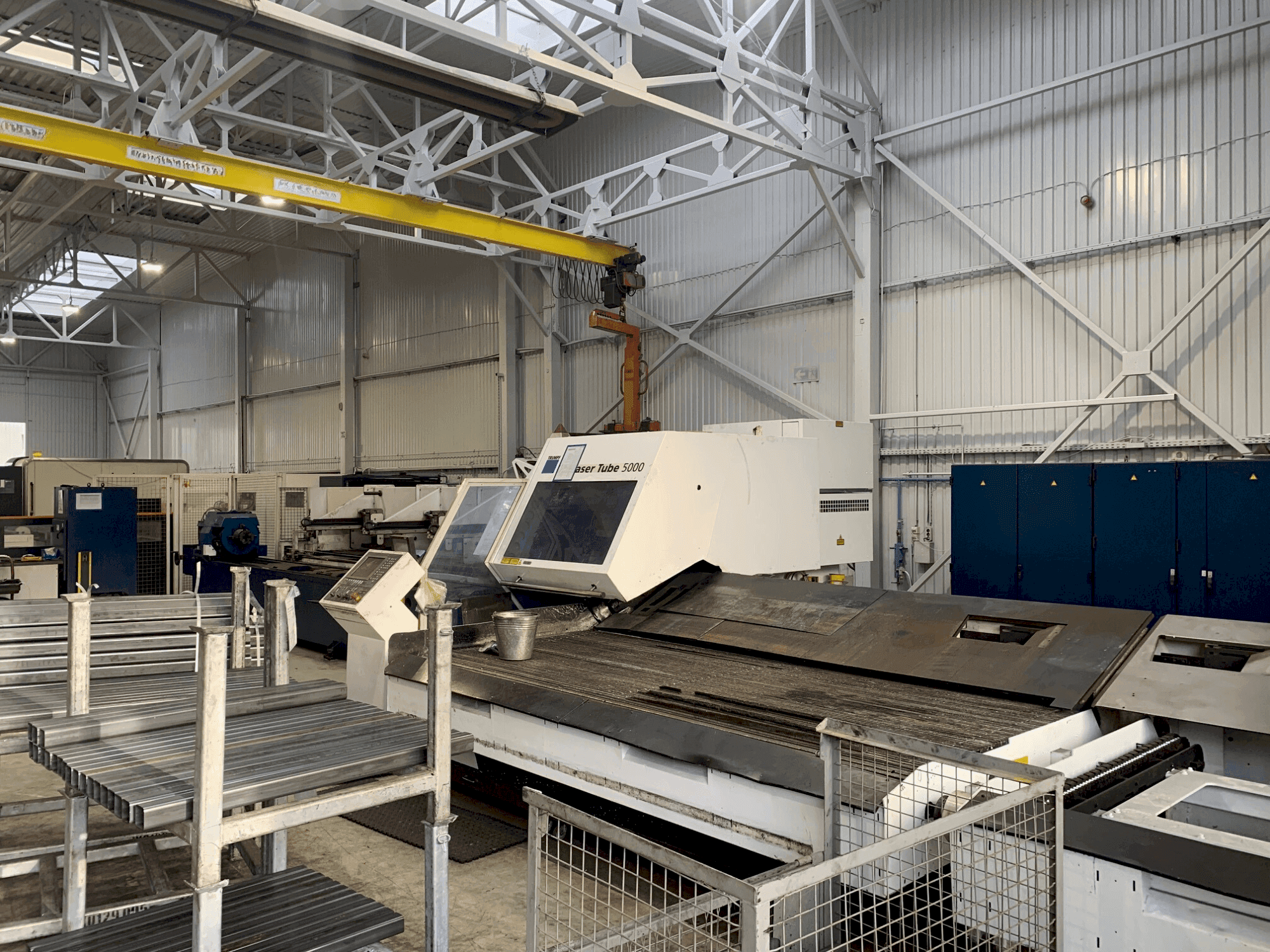 Makine TRUMPF TruLaser Tube 5000 - Önden görünüm