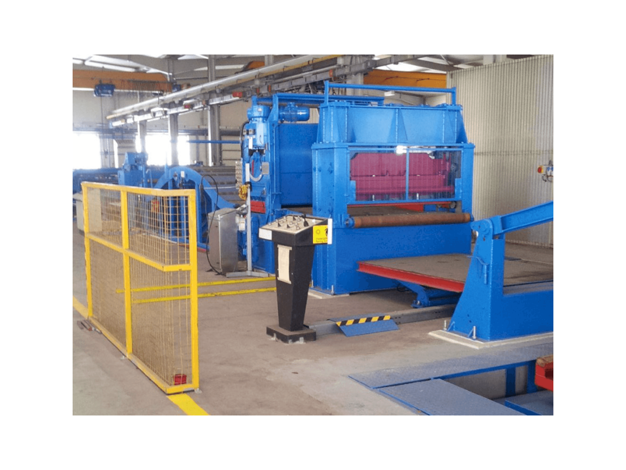 Makine Sacma SP4A - Önden görünüm