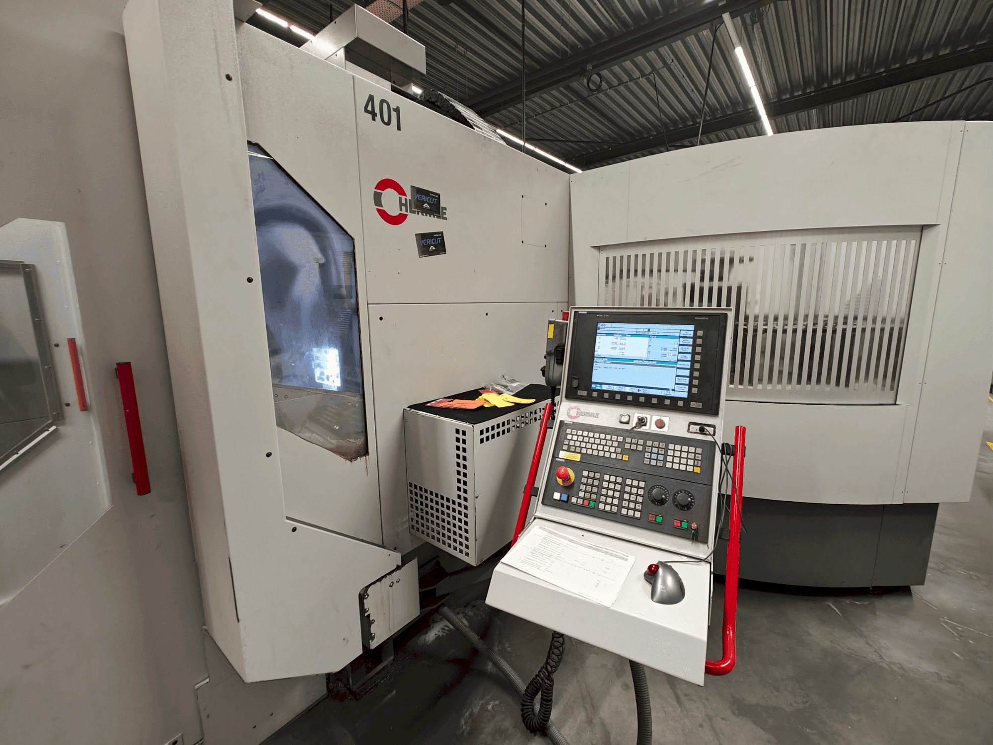 Makine HERMLE C 40 U - Önden görünüm