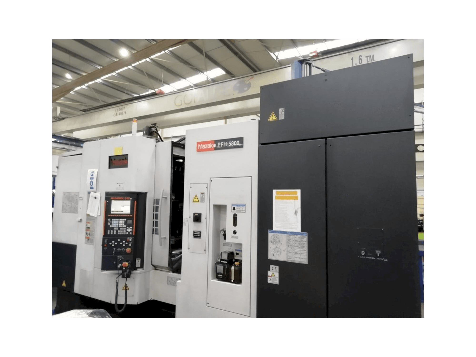 Makine Mazak PFH 5800 - Önden görünüm