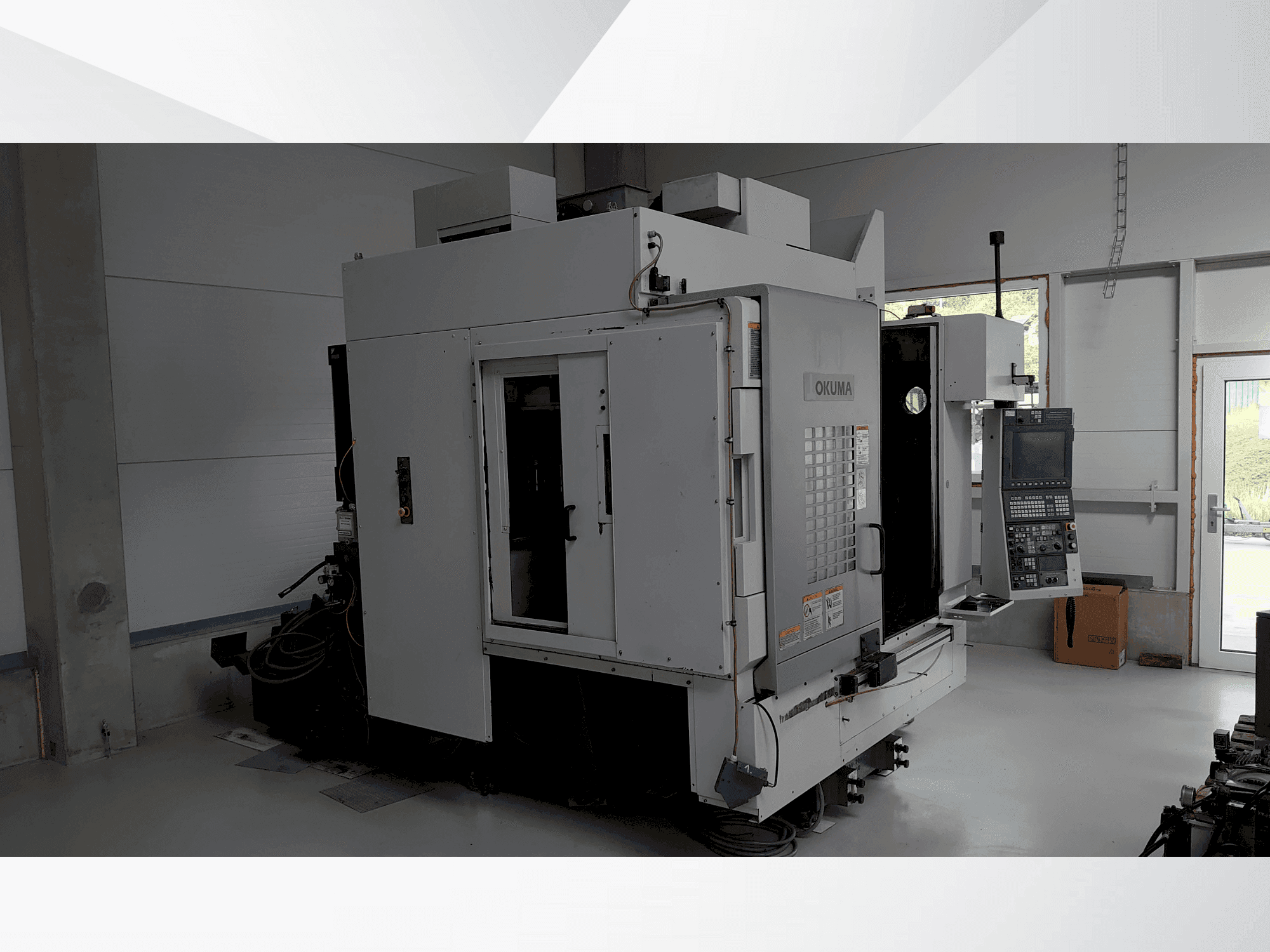 Makine Okuma MU-400VA - Önden görünüm