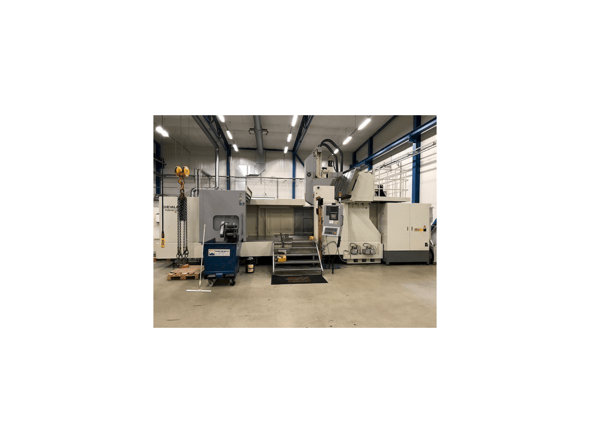 Makine Chevalier FVM-80125DC - Önden görünüm