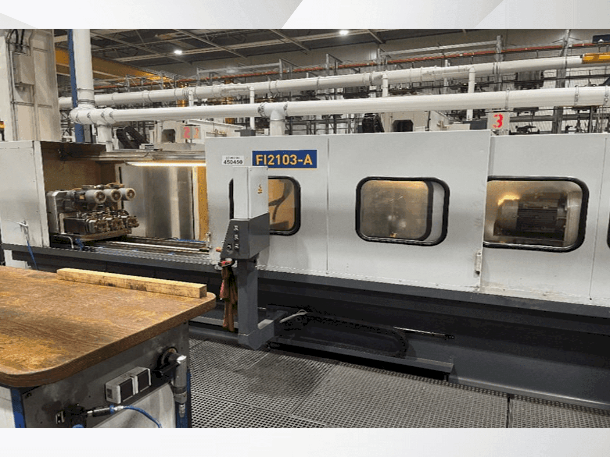 Makine SFT TBM 3-1500 - Önden görünüm