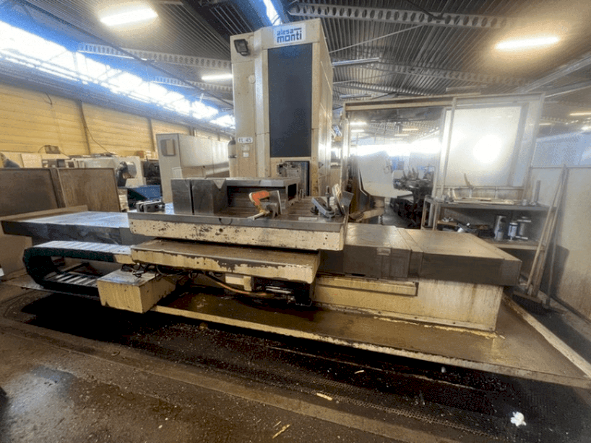 Makine ALESA MONTI FT45TG - Önden görünüm