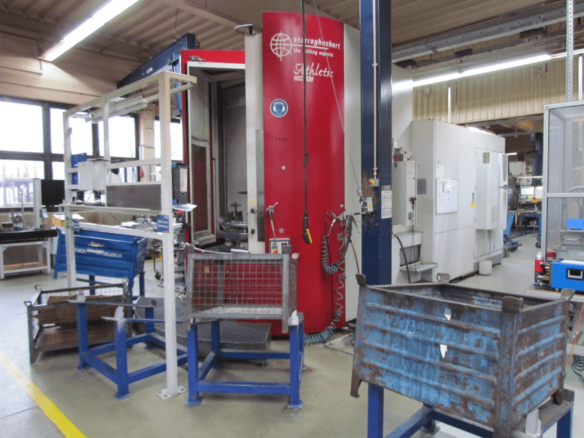 Makine Heckert HEC 630 - Önden görünüm