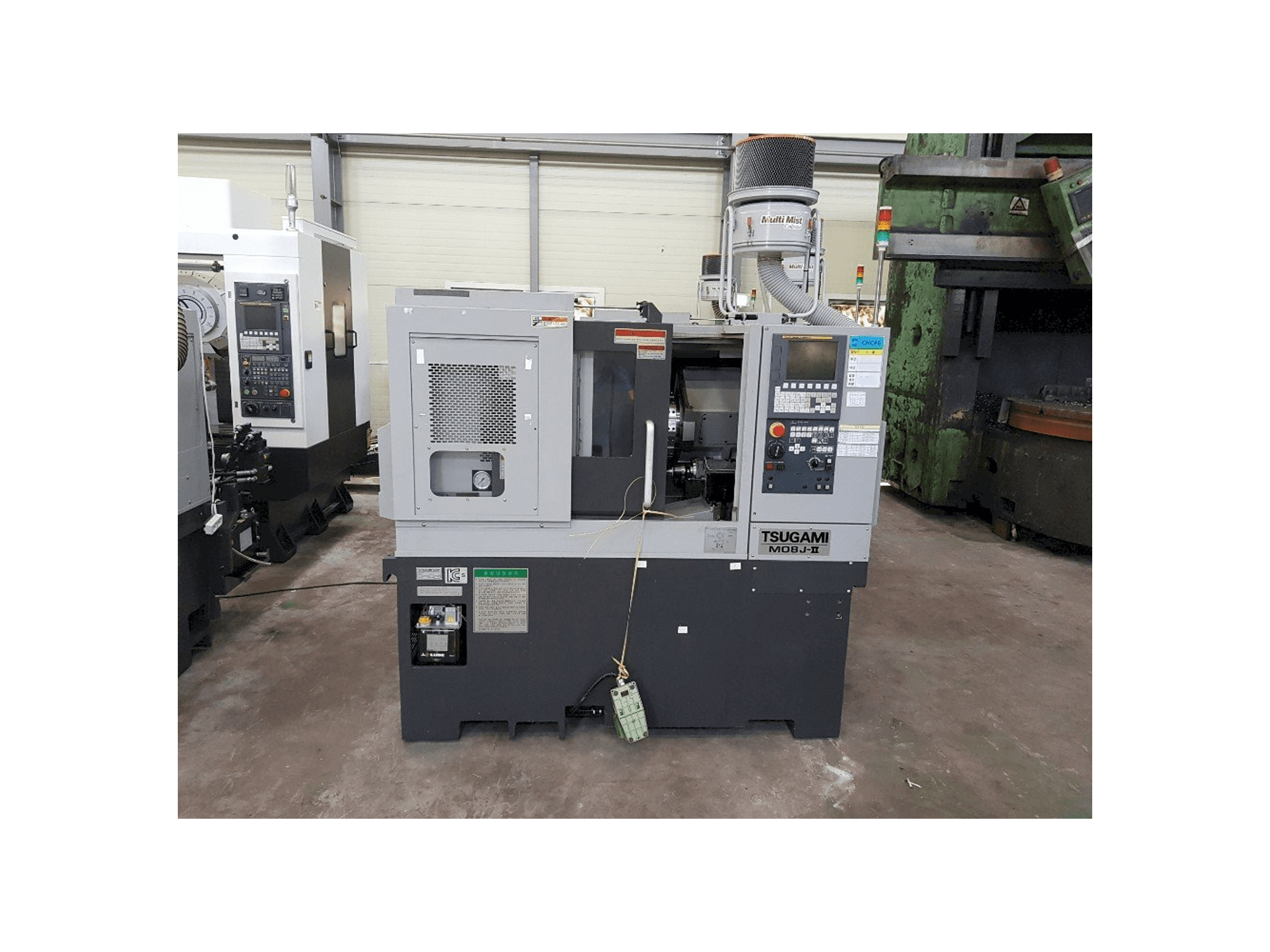 Makine TSUGAMI M08J-Ⅱ - Önden görünüm