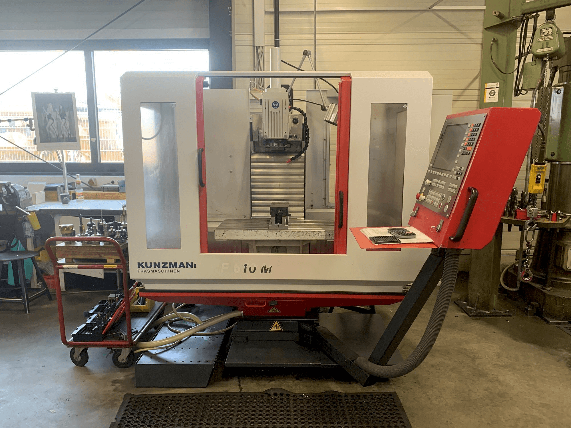 Makine KUNZMANN WF 610 M - Önden görünüm