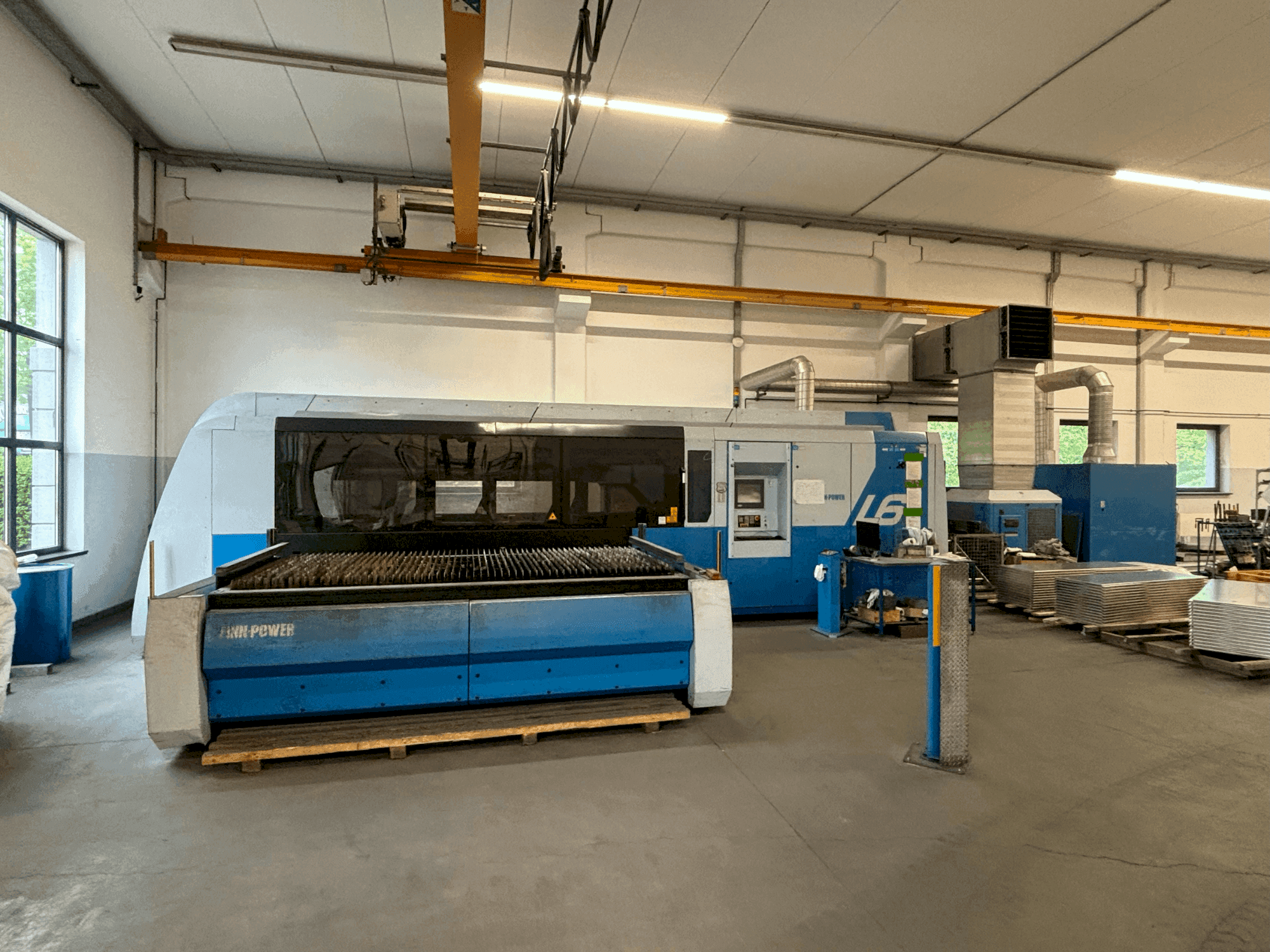 Makine Finn-Power L6 - Önden görünüm
