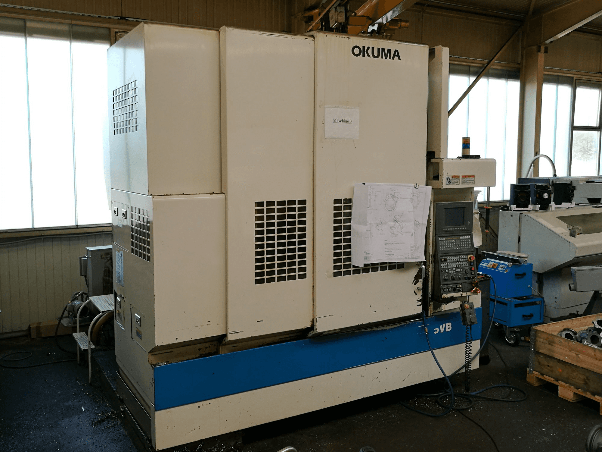 Makine Okuma - Önden görünüm MX55 VB