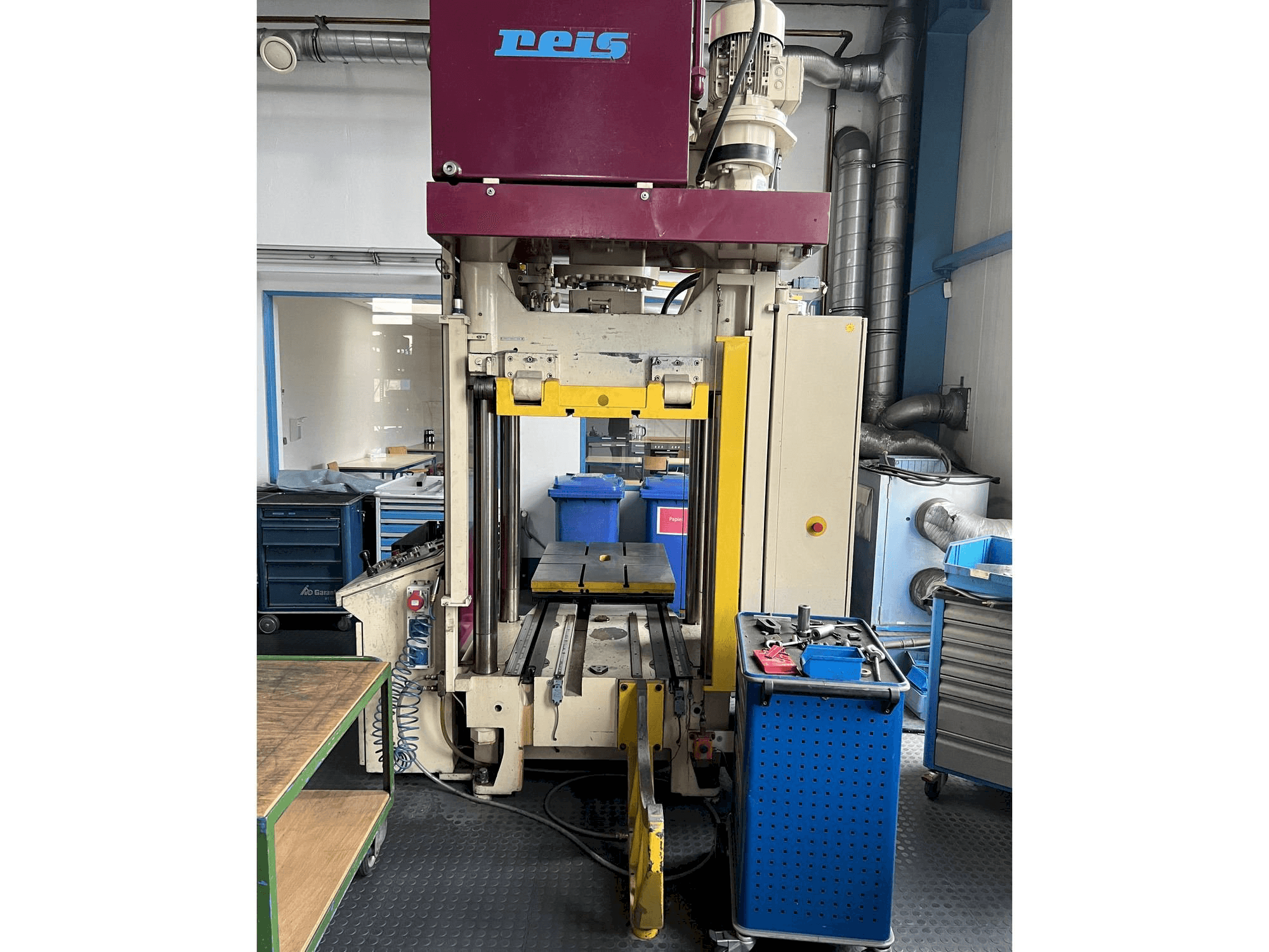 Makine Reis Tus 80-100 - Önden görünüm