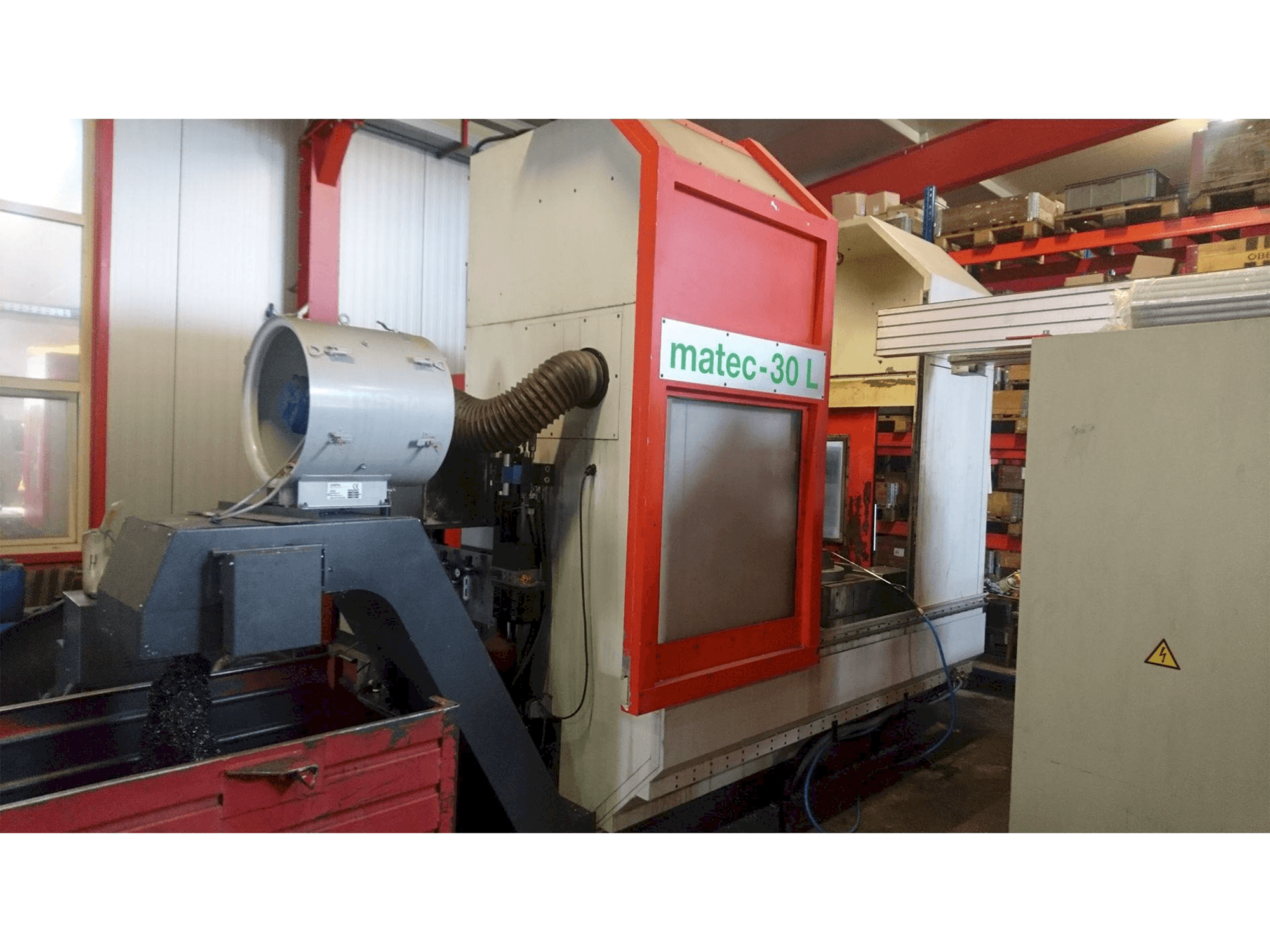 Makine Matec 30 L - Önden görünüm