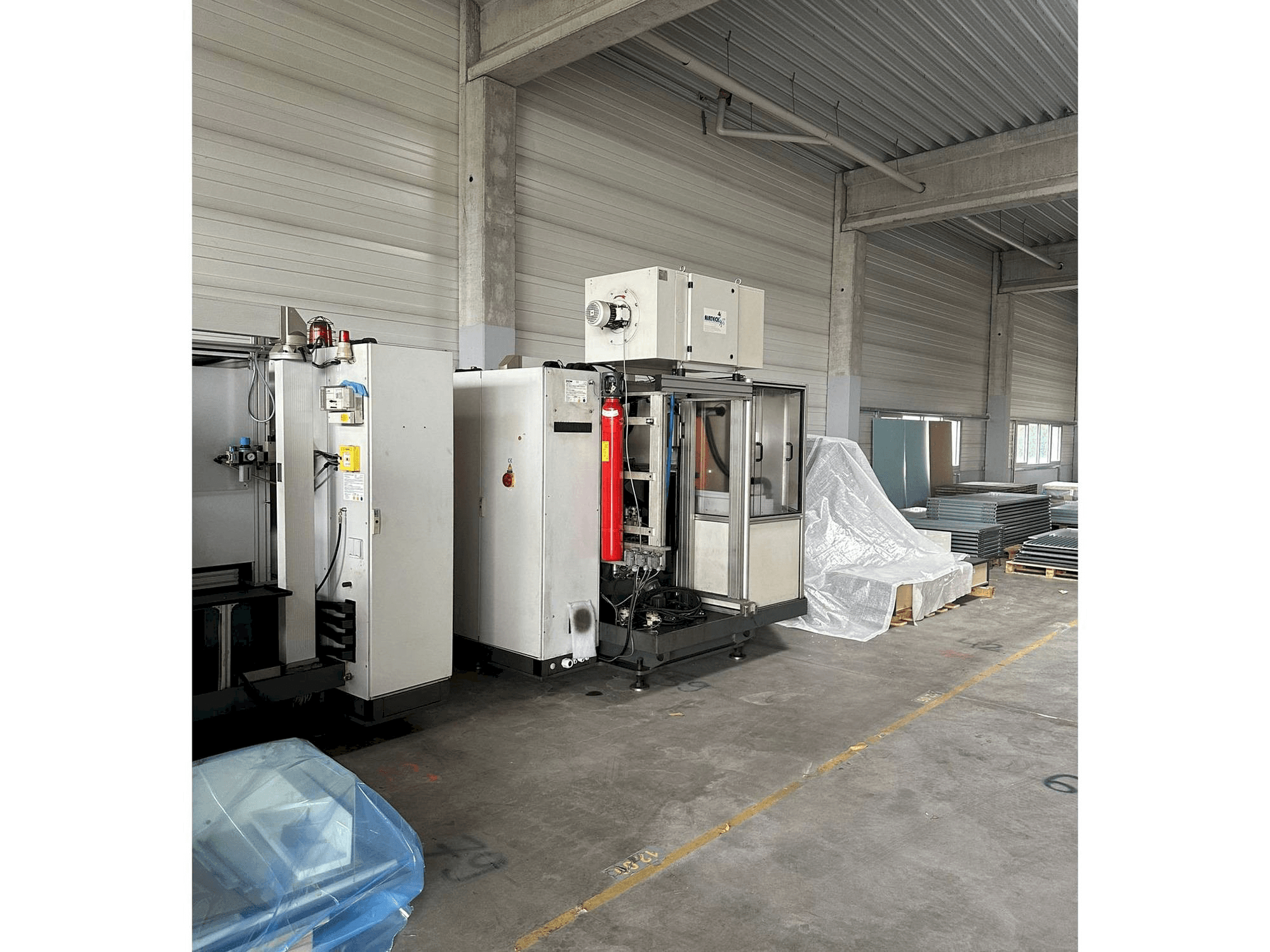 Makine Geiger CNC - Önden görünüm