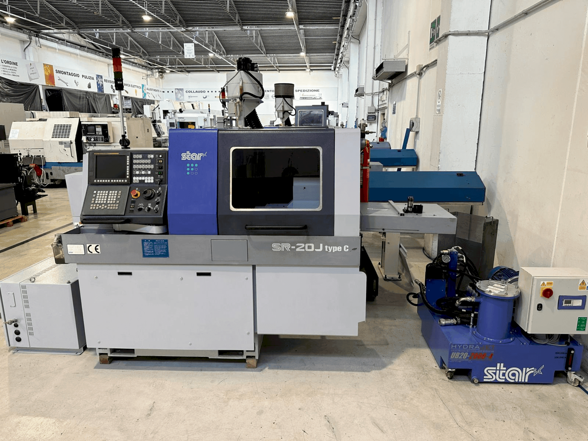 Makine Star SR-20J type C - Önden görünüm