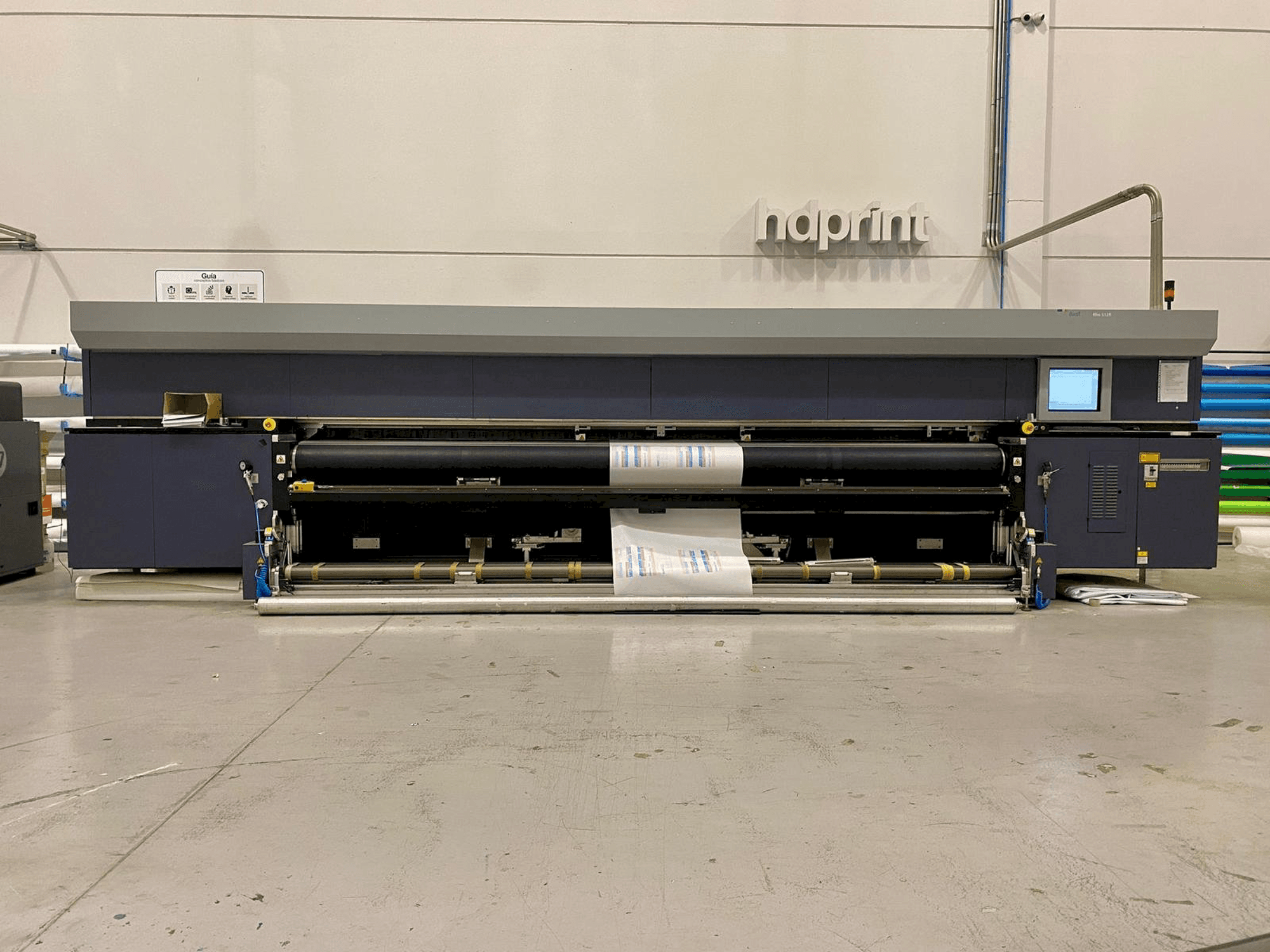 Makine Durst Rho 512R - Önden görünüm