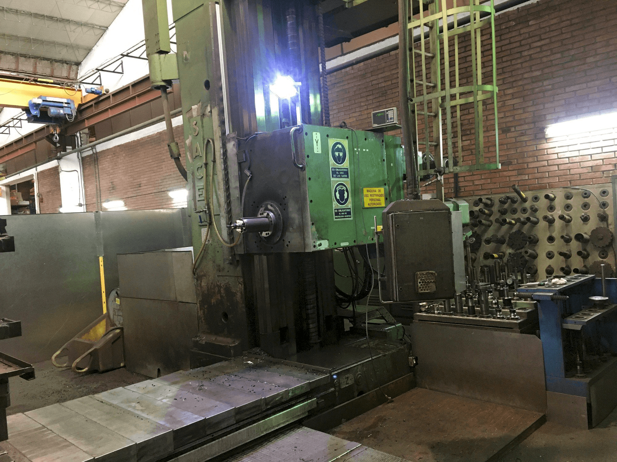 Makine Sacem M.S.T 130 C/N - Önden görünüm