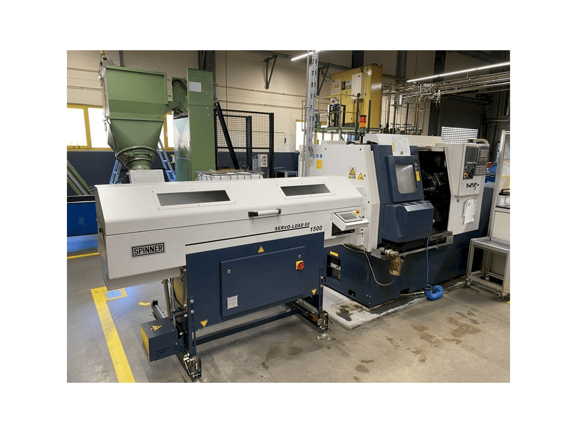 Makine SPINNER TC400-52 - Önden görünüm