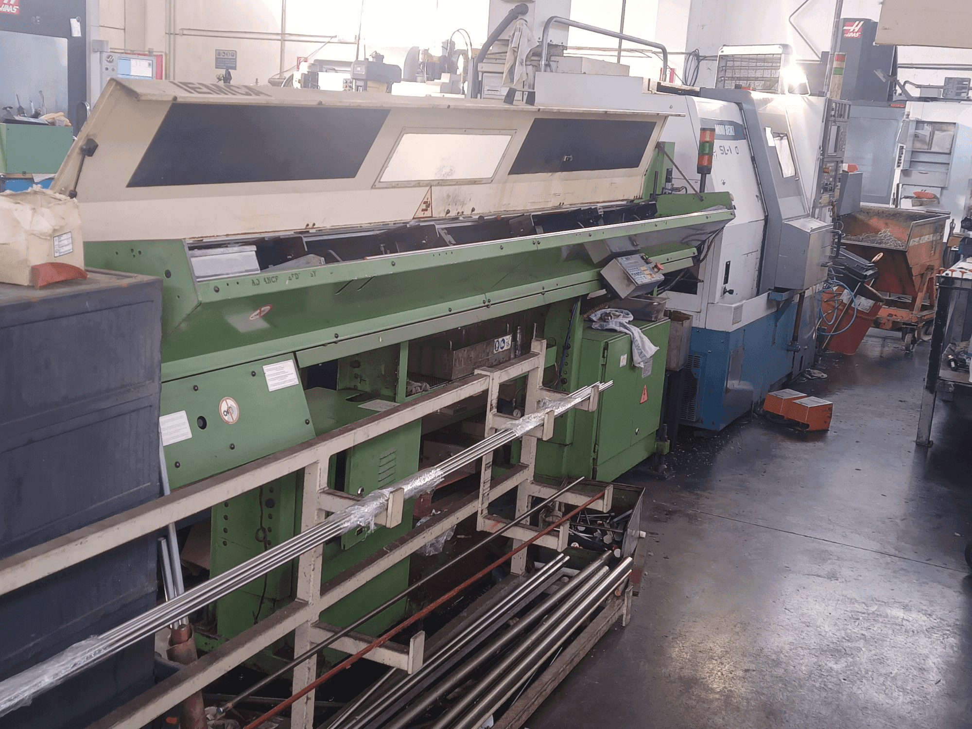 Makine DMG Mori Seiki 150 SL - Önden görünüm
