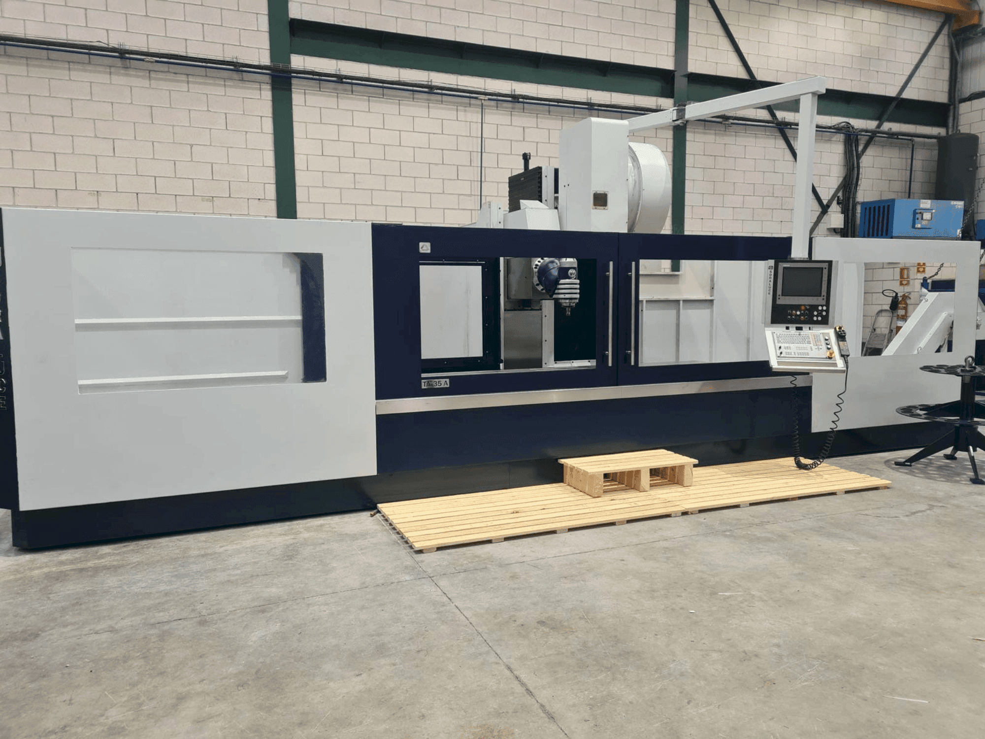 Makine Soraluce TA-35A - Önden görünüm