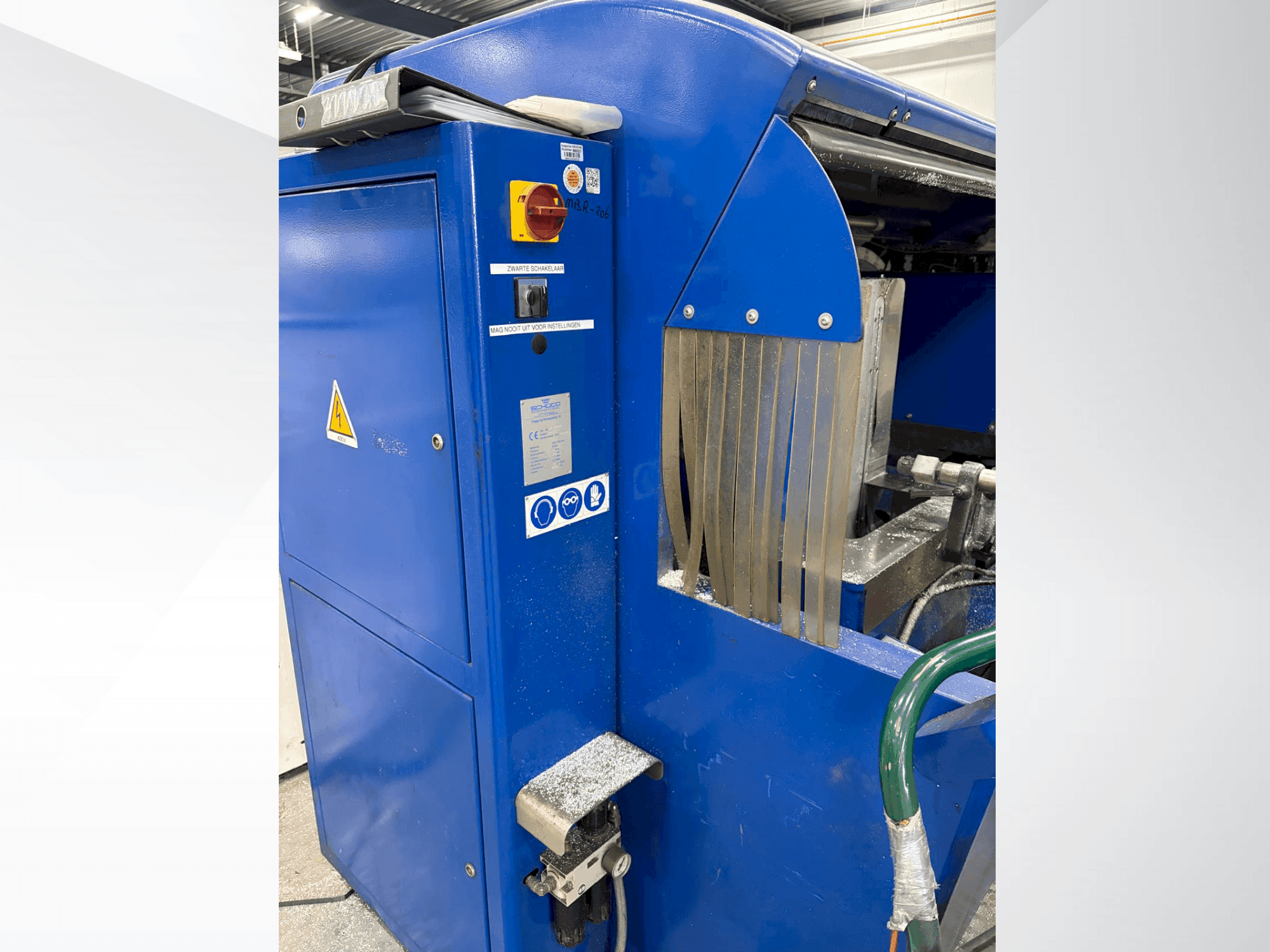 Makine SCHÜCO B 50 S - Önden görünüm