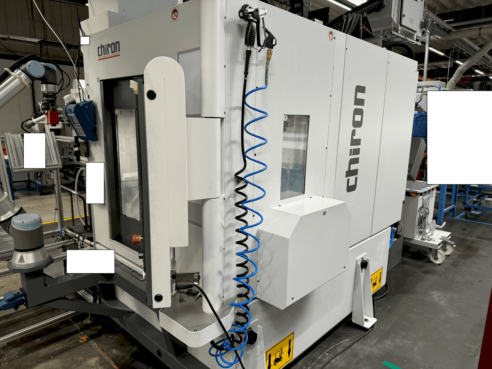 Makine CHIRON FZ12 FX - Önden görünüm