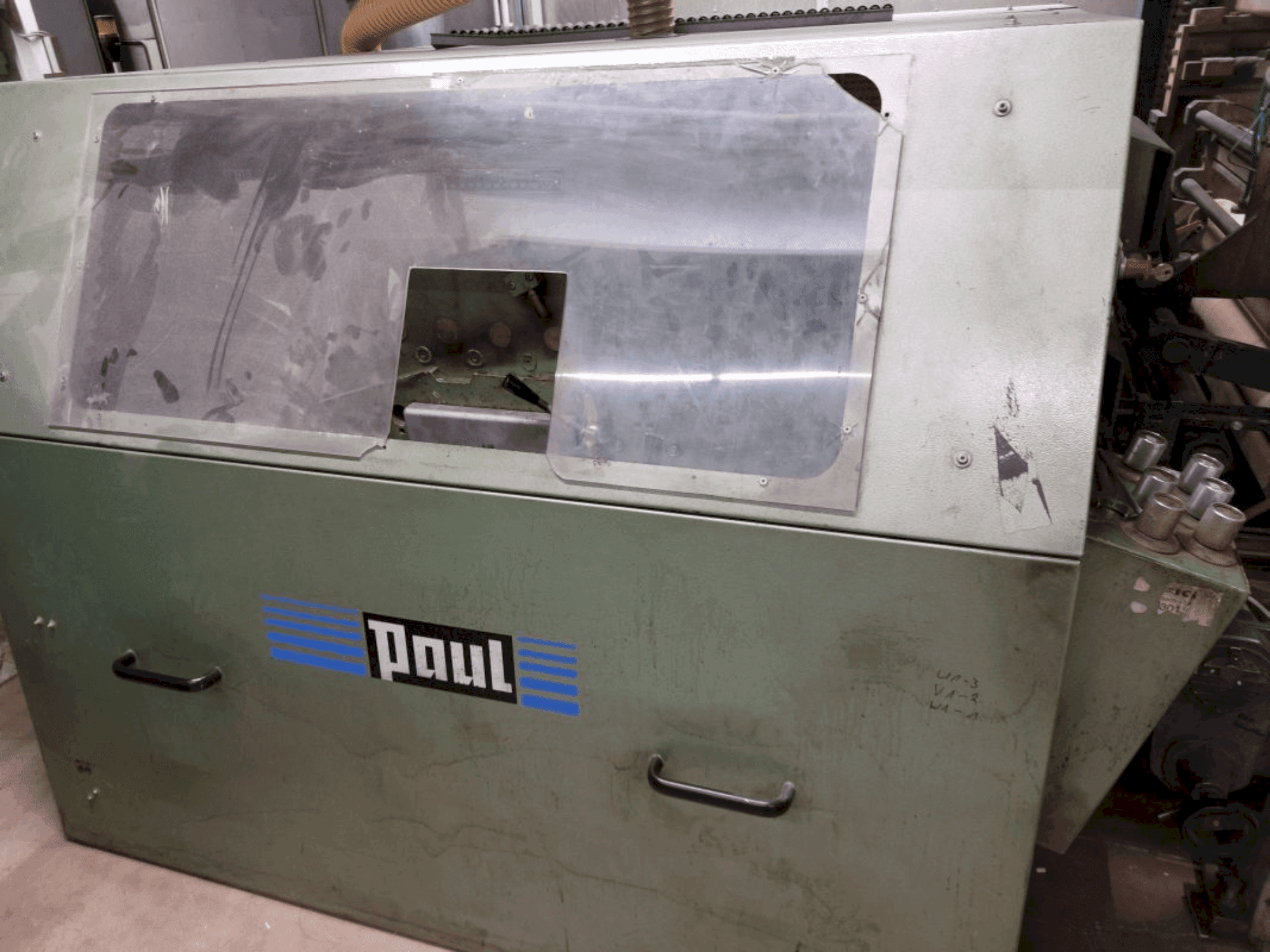 Makine Paul Reinhardt K34G / 1500 - Önden görünüm