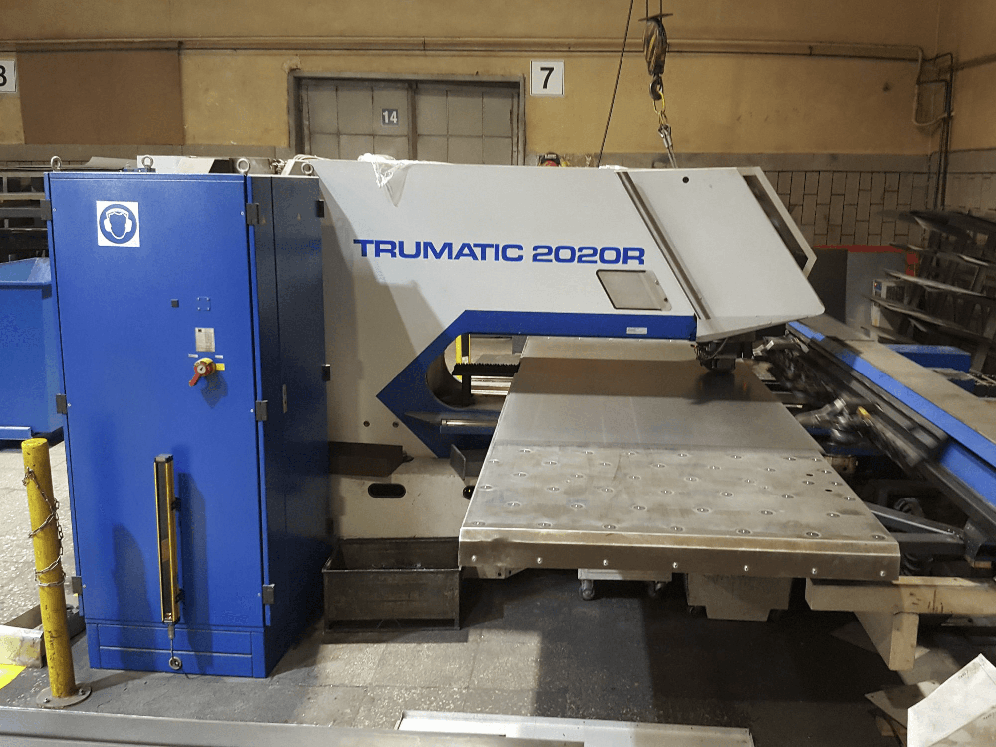 Makine Trumpf - Önden görünüm Trumatic 2020R
