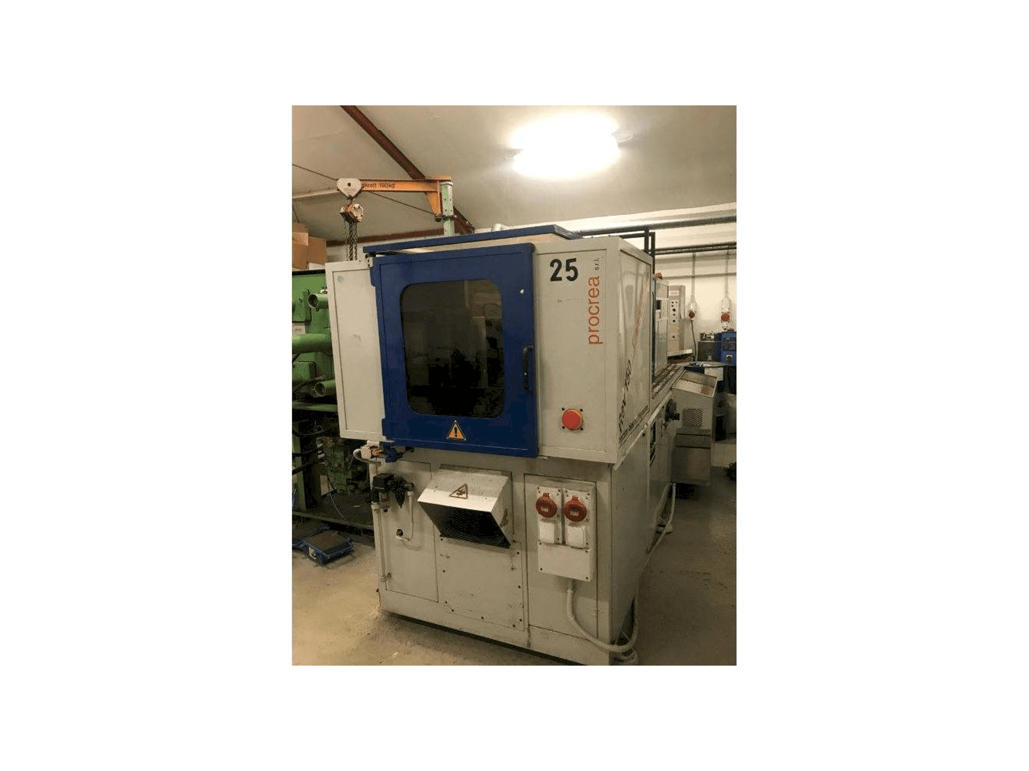 Makine Procrea REV 150 S - Önden görünüm
