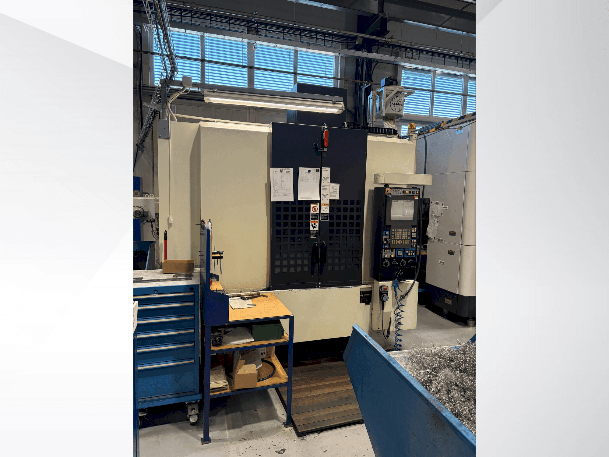 Makine Makino S56 - Önden görünüm