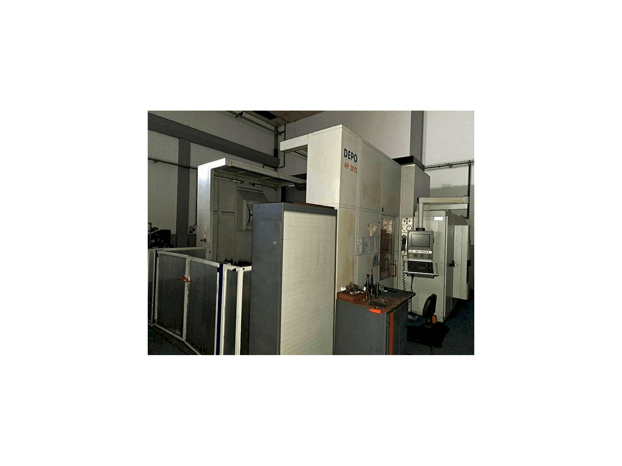 Makine DEPO HP - Önden görünüm