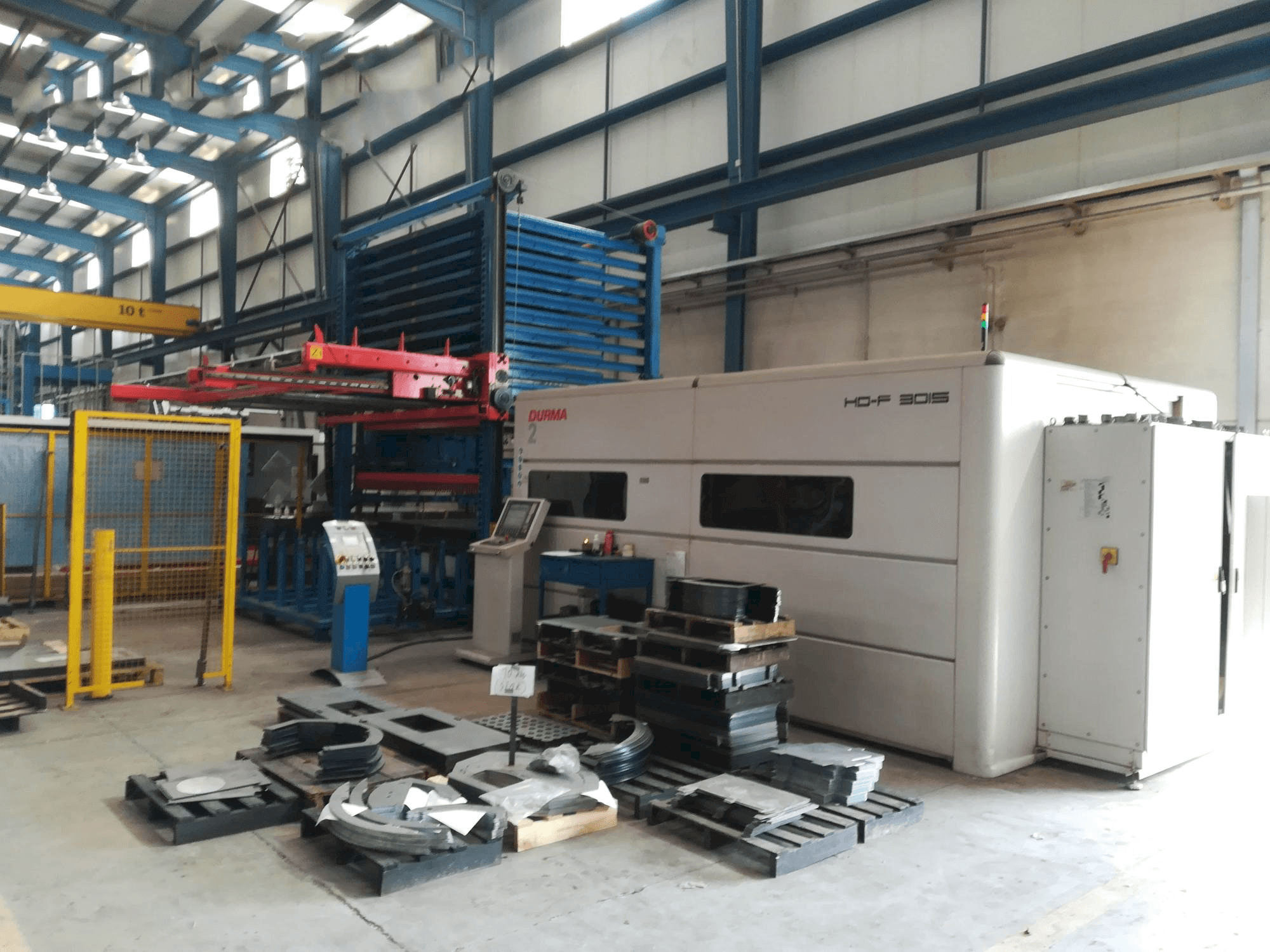 Makine Durma HD-F 3015 - Önden görünüm