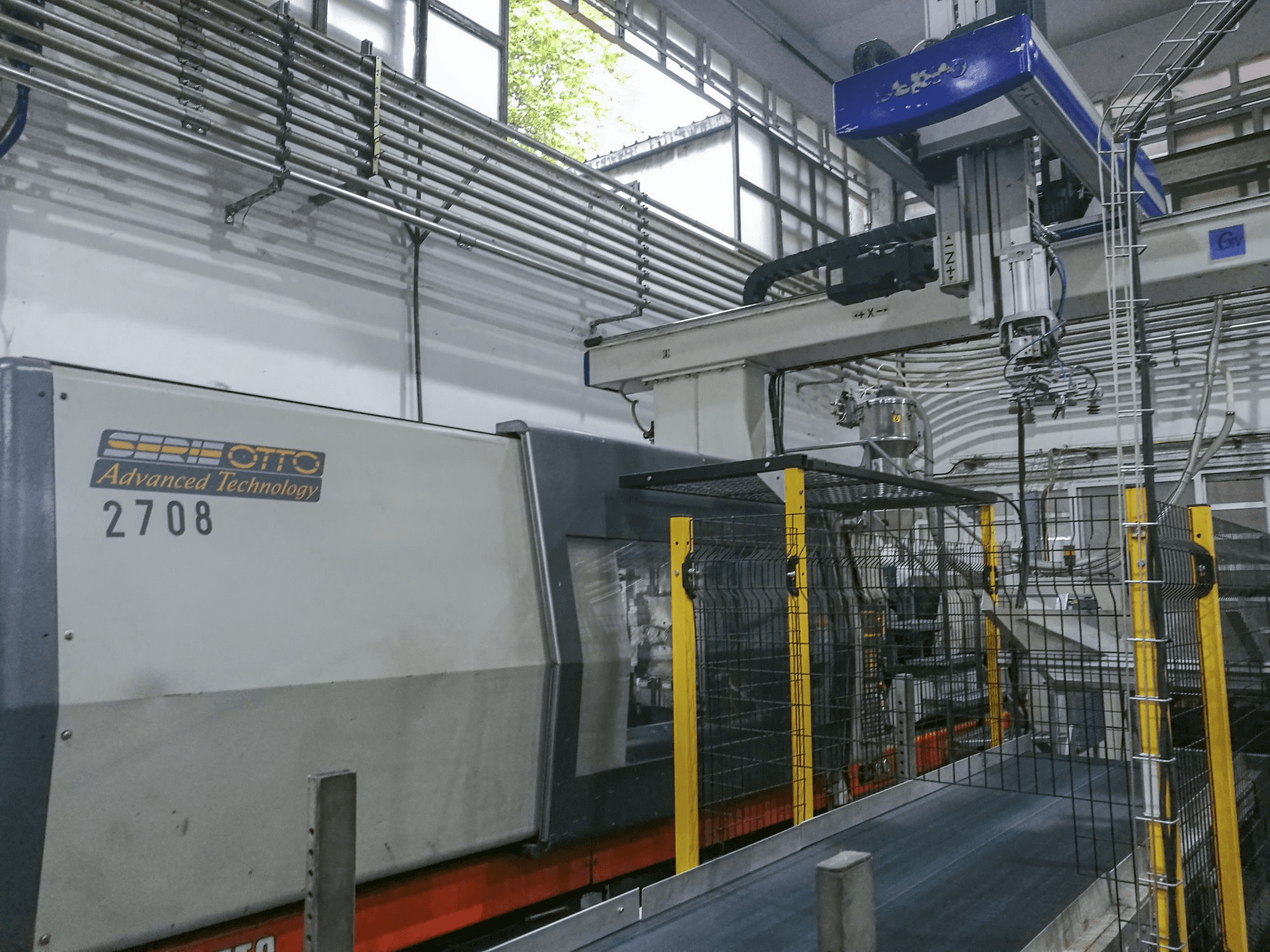 Makine 1 SANDRETTO - Sol görünüm 2054-380