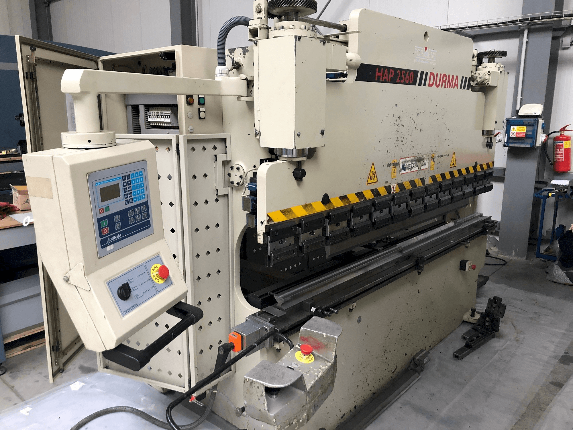 Makine Durma HAP 2560 - Önden görünüm